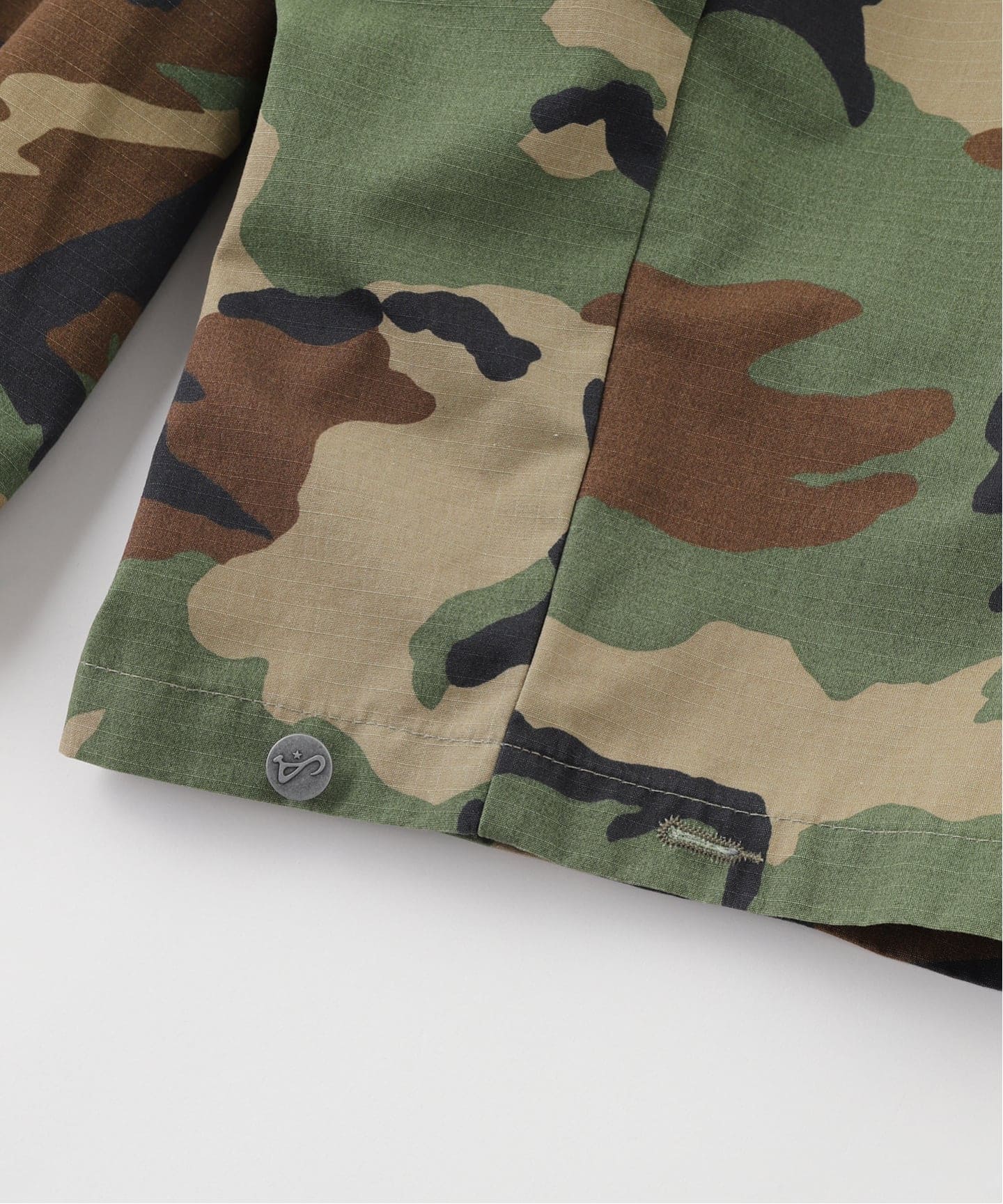 art COMMUNITY / アートコミュニティ Ripstop Camo Diptych Jort