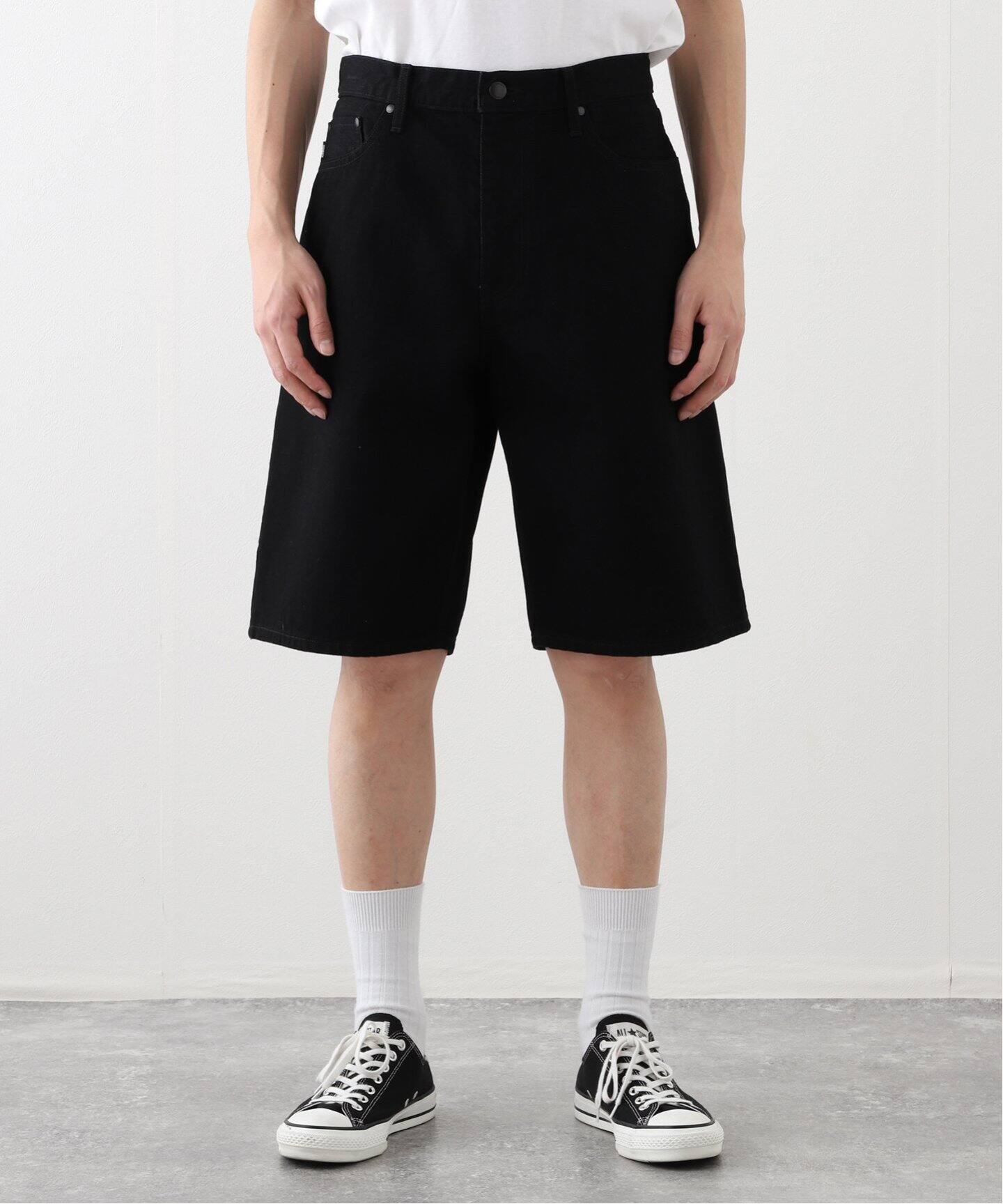 パンツ Vowels Denim Painter Shorts vowels25ss-flat-ivory-denim-