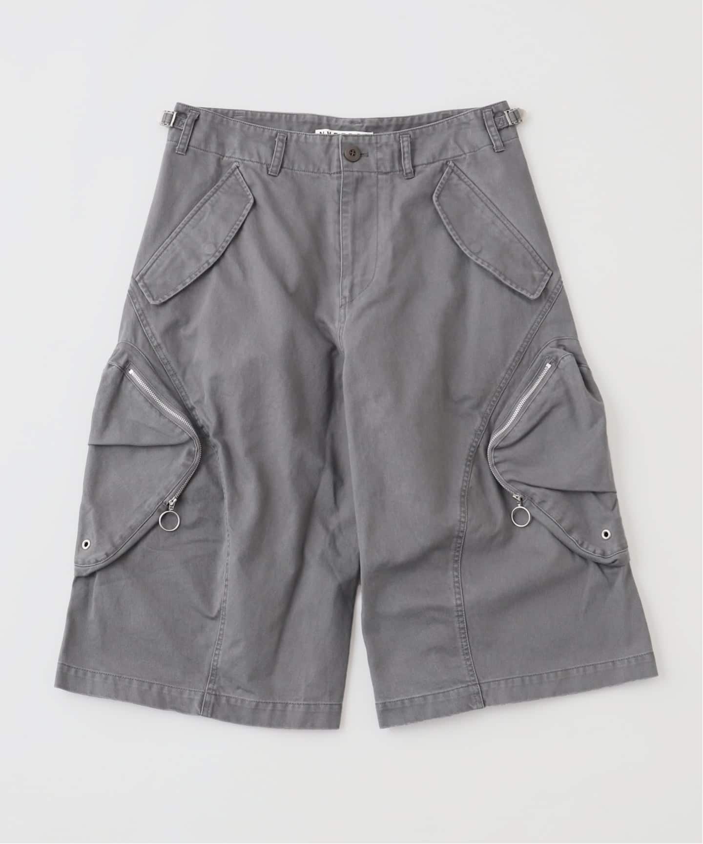 NVRFRGT / ネヴァーフォーゲット 3D TWISTED CARGO SHORTS