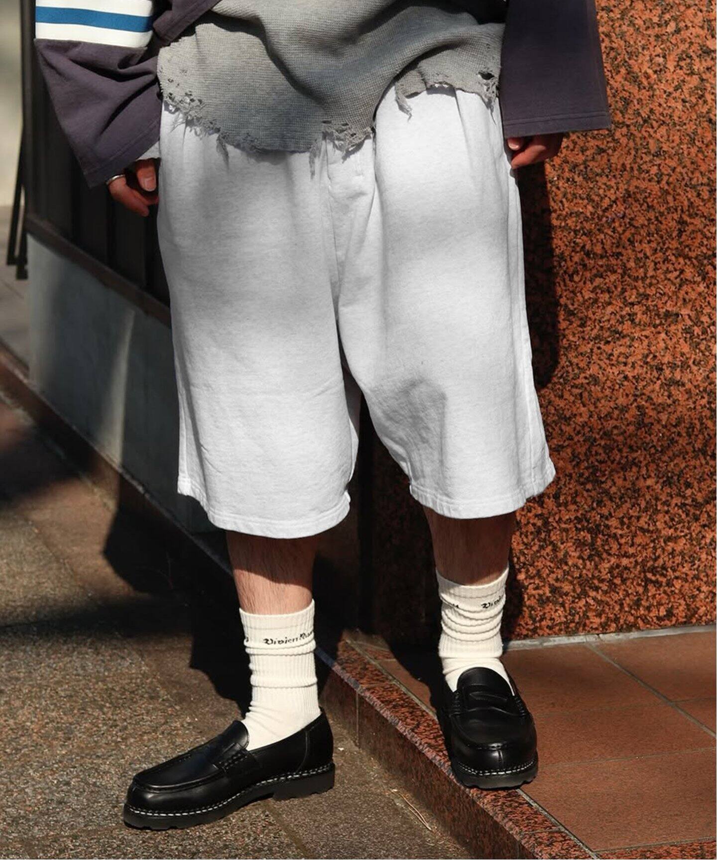 ANCELLM / アンセルム】3/4 TUCK SWEAT SHORTS（その他パンツ）｜WISM 