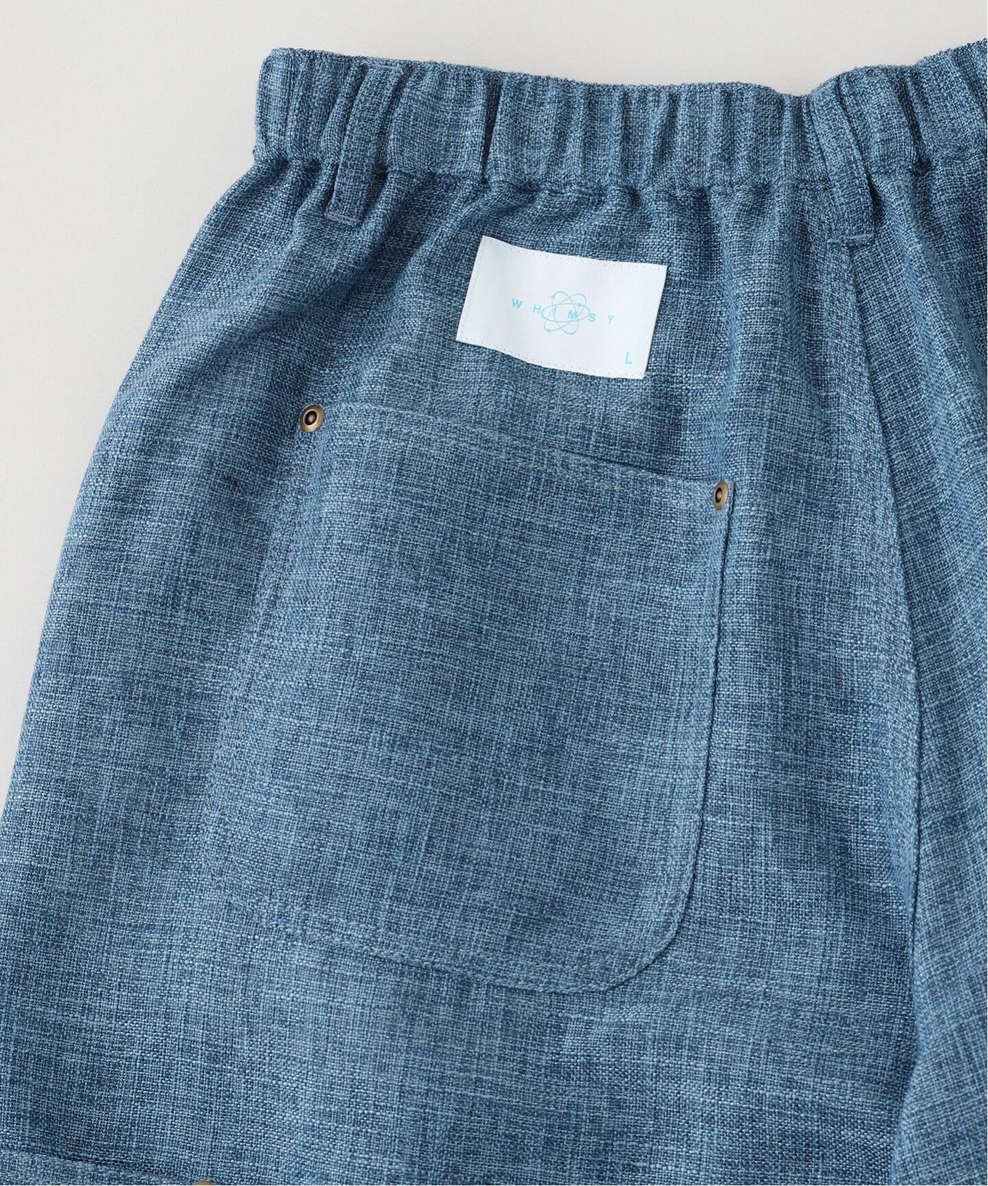 Whimsy / ウィムジー Linen Painter Baggy Short（ショート・ハーフ