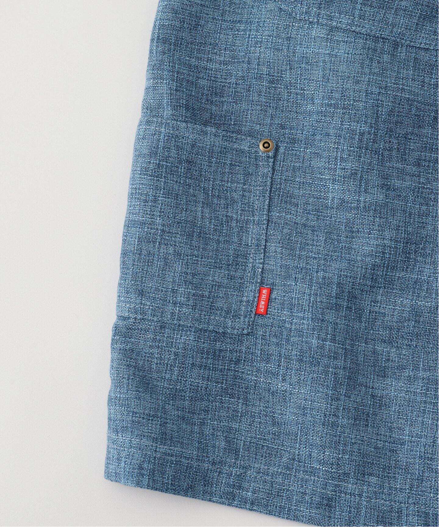 Whimsy / ウィムジー Linen Painter Baggy Short（ショート・ハーフ