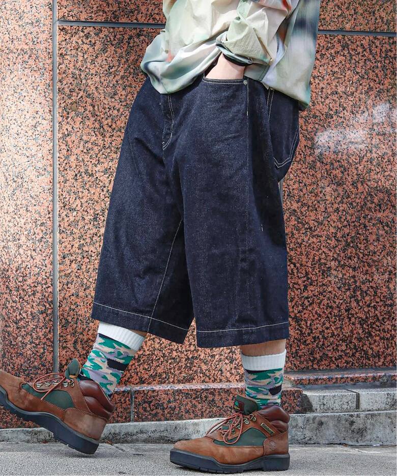 BAL × WISM別注 LOOSE FIT 5P DENIM SHORT（ショート・ハーフパンツ 