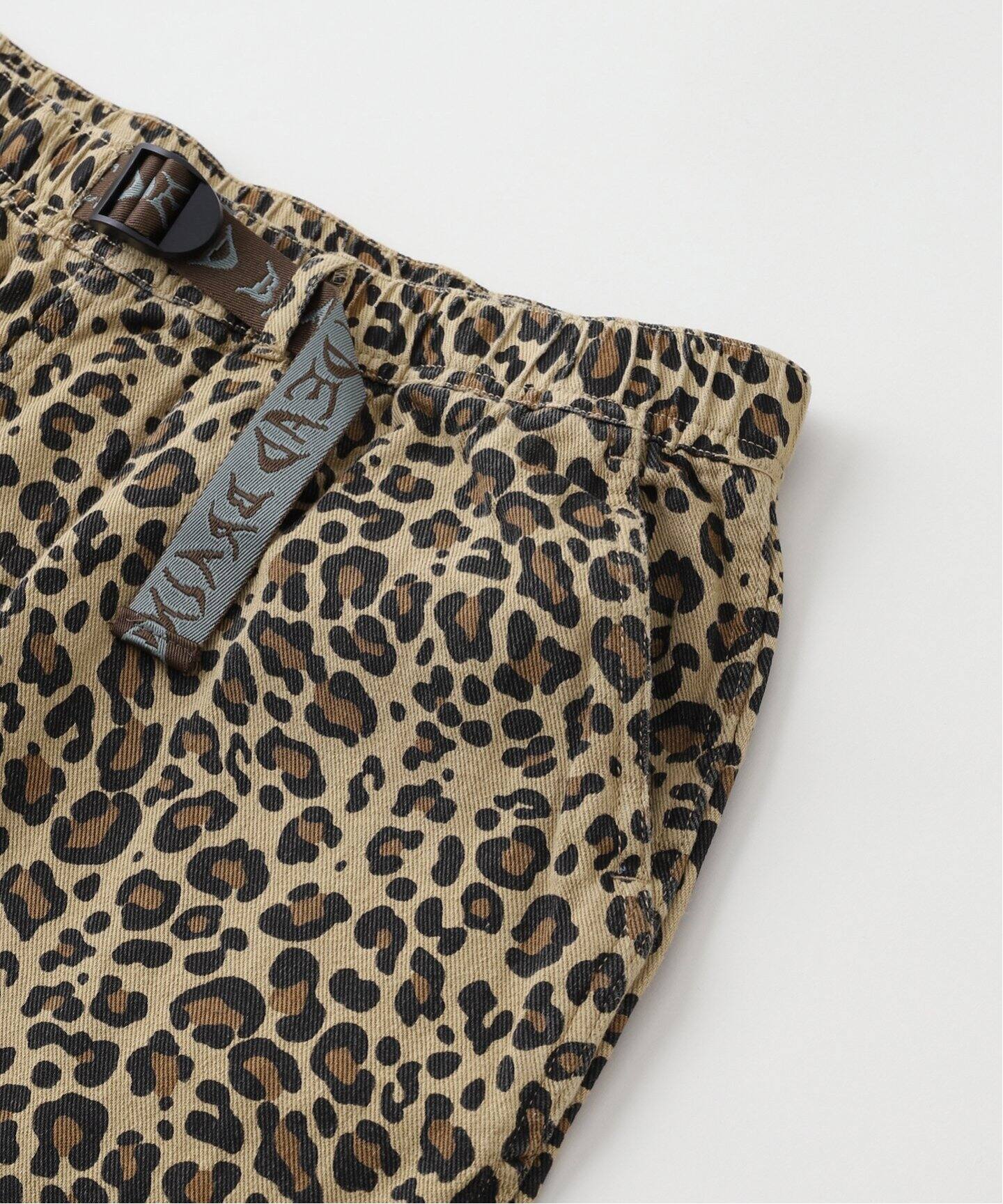 brain dead レオパード ショーツ BRAIN DEAD / ブレインデッド TWILL CLIMBER SHORT（ショート・ハーフ