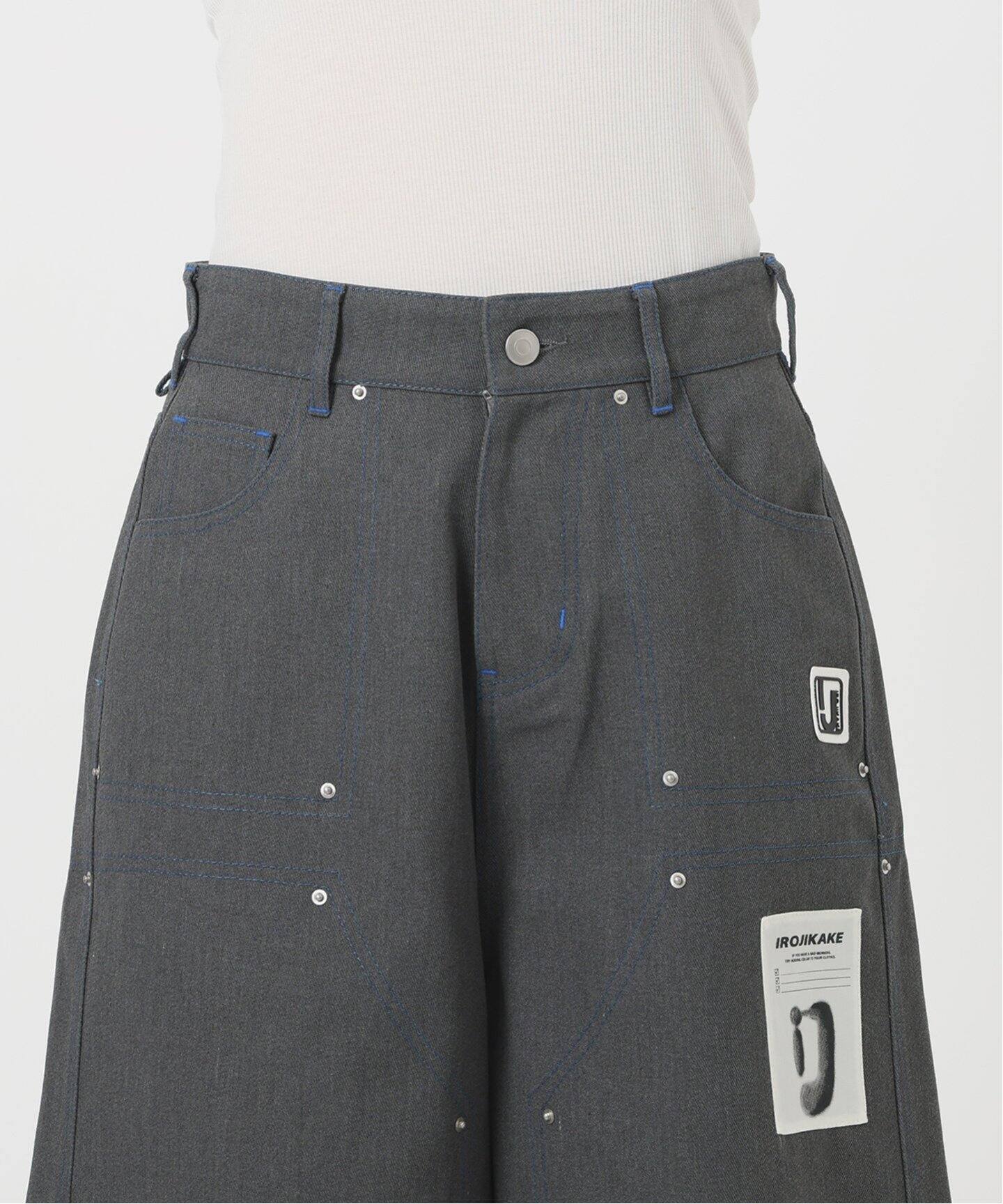 【irojikake/イロジカケ】 Tough Cargo Pants Tough Cargo Pants（NAVY） - irojikake - online store