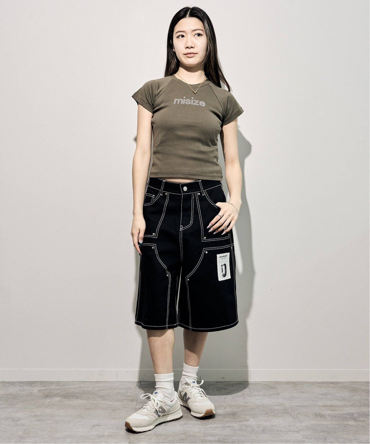 irojikake/イロジカケ Double stitch short pants（ショート・ハーフ