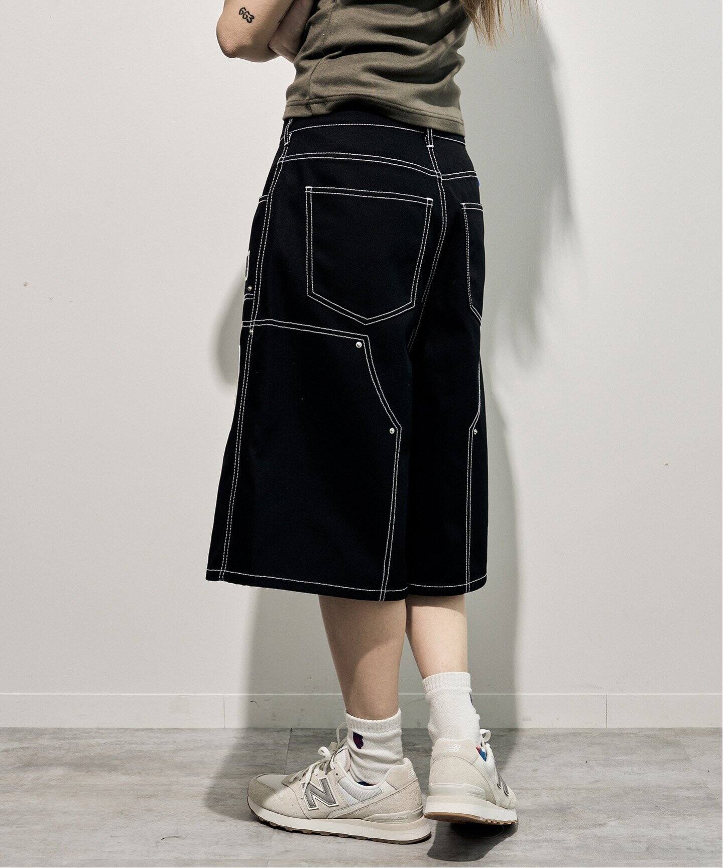 irojikake/イロジカケ Double stitch short pants（ショート
