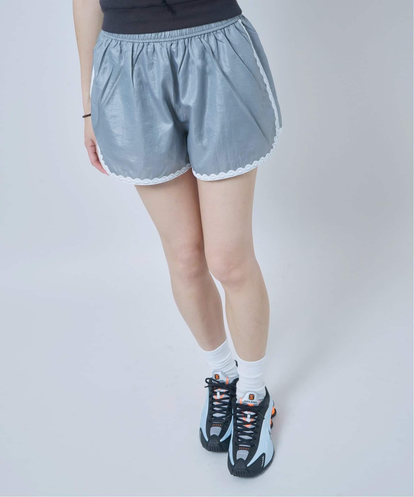 PISCESS/パイシス Lace Nylon Shorts（ショート・ハーフパンツ