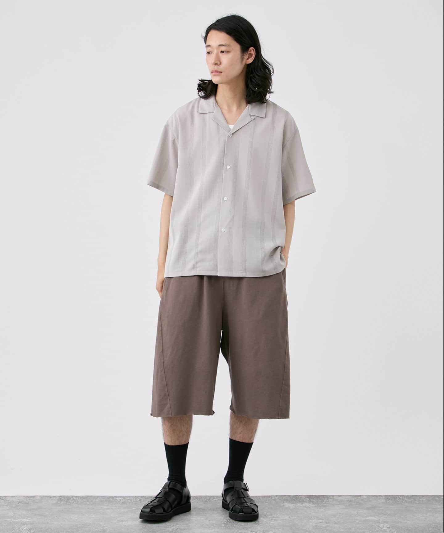BRIEFING スウェットシャツとショートパンツ XL グレー BRIEFING スウェットシャツとショートパンツ XL グレー
