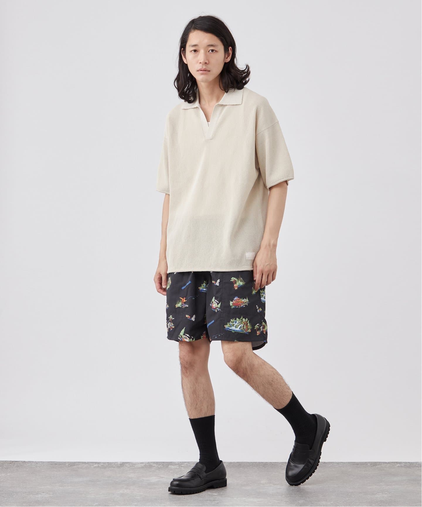 CALIFORNIA RANCH HOUSE】 パターン柄ショートパンツ（ショート