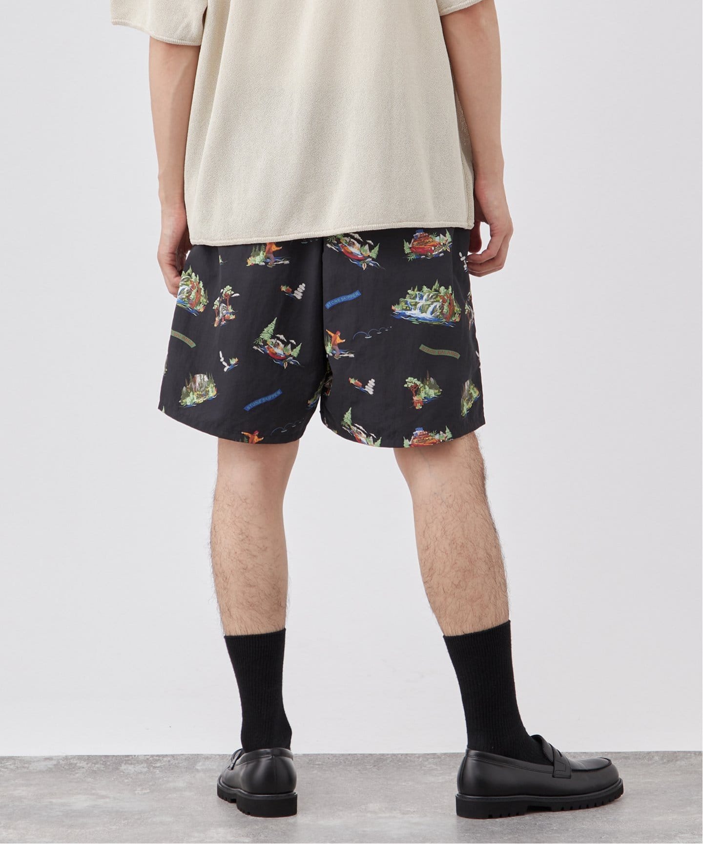 CALIFORNIA RANCH HOUSE】 パターン柄ショートパンツ（ショート
