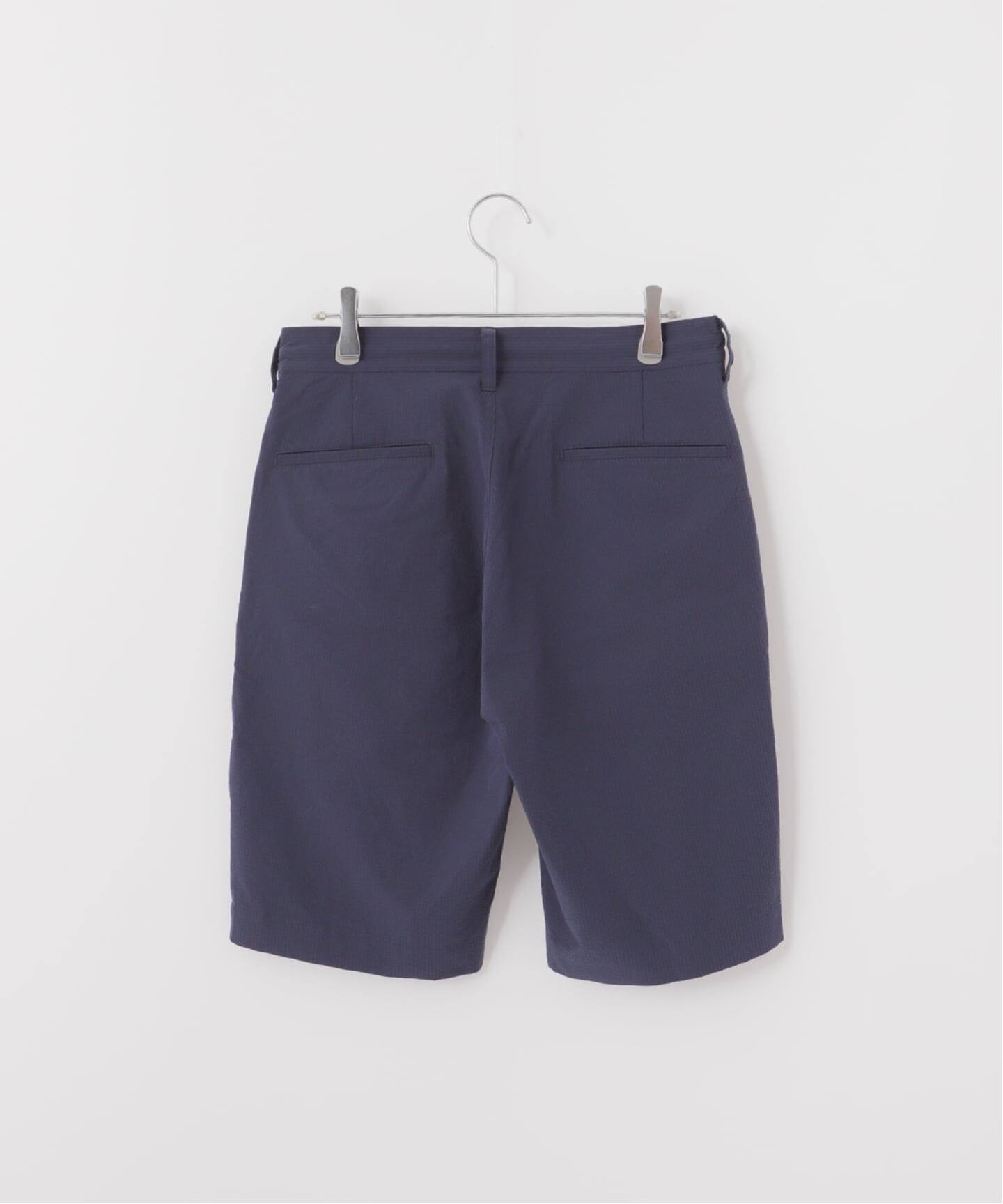 1タック シアサッカーショーツ（ショート・ハーフパンツ）｜B.C STOCK