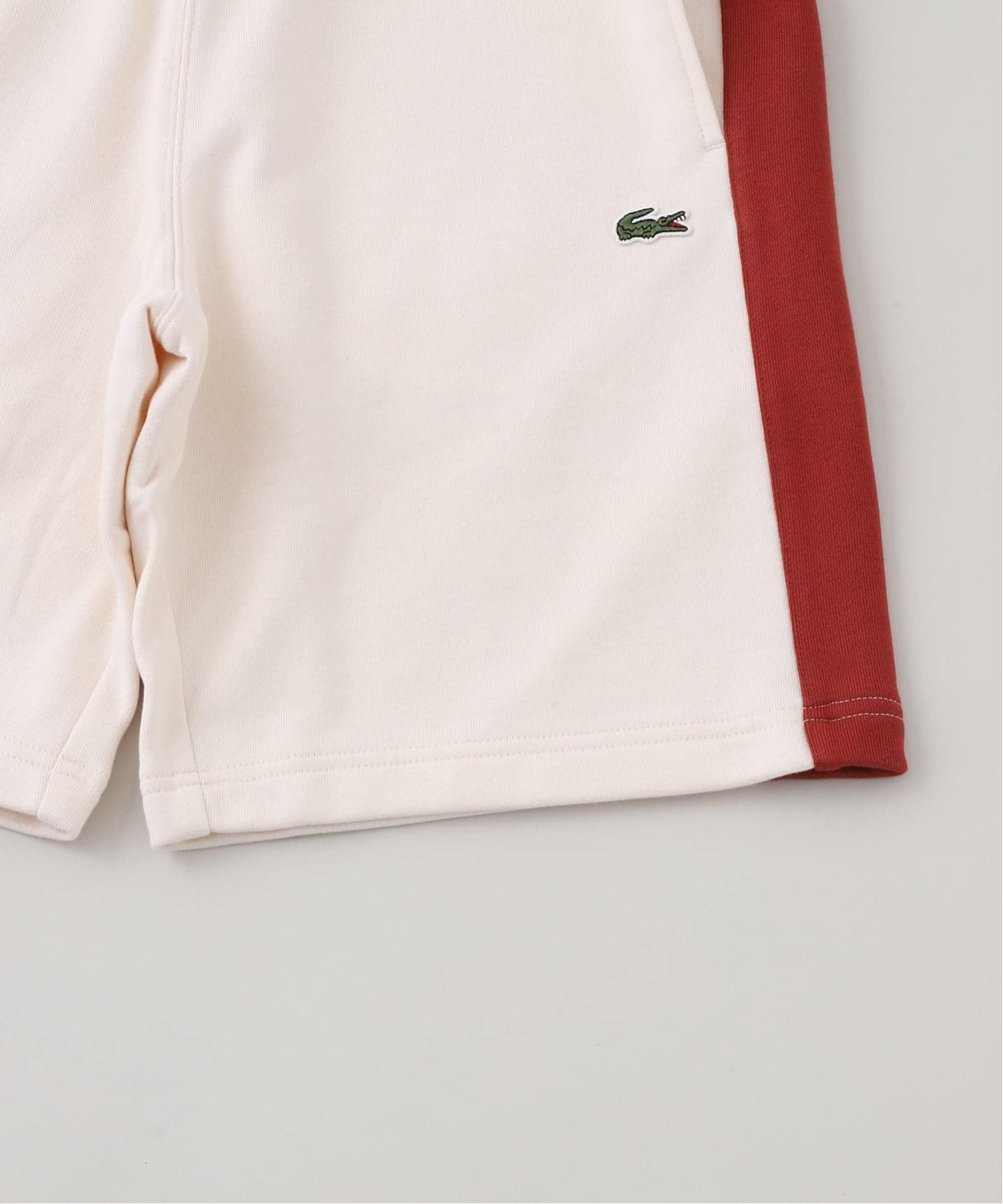 LACOSTE ラコステ ハーフパンツ FR2 ホワイト 白 LACOSTE ラコステ ハーフパンツ FR2 ホワイト 白 ラコステ