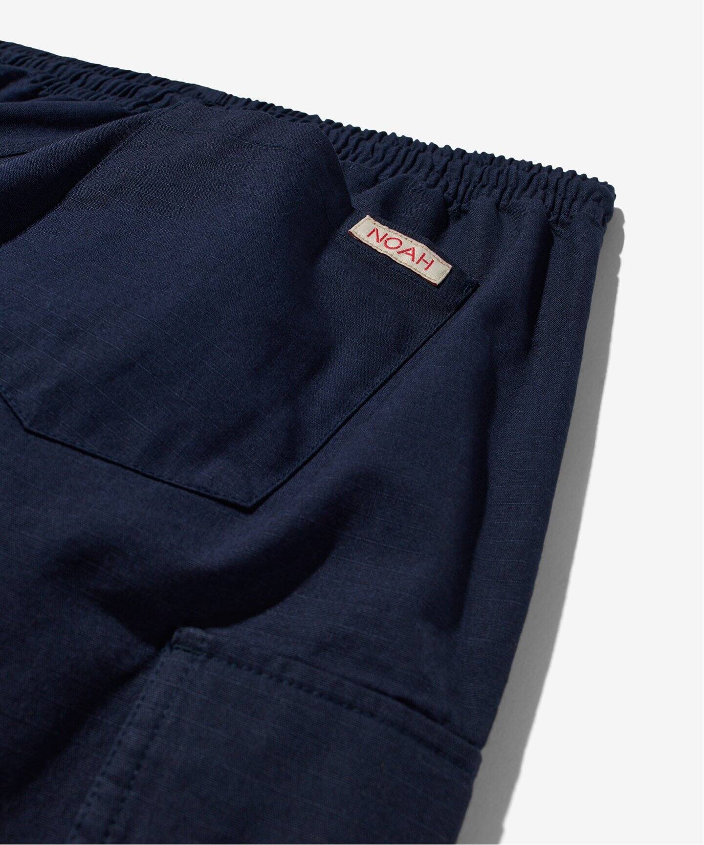 NOAHハーフパンツ PNロゴワッペン付きスウェットハーフパンツ