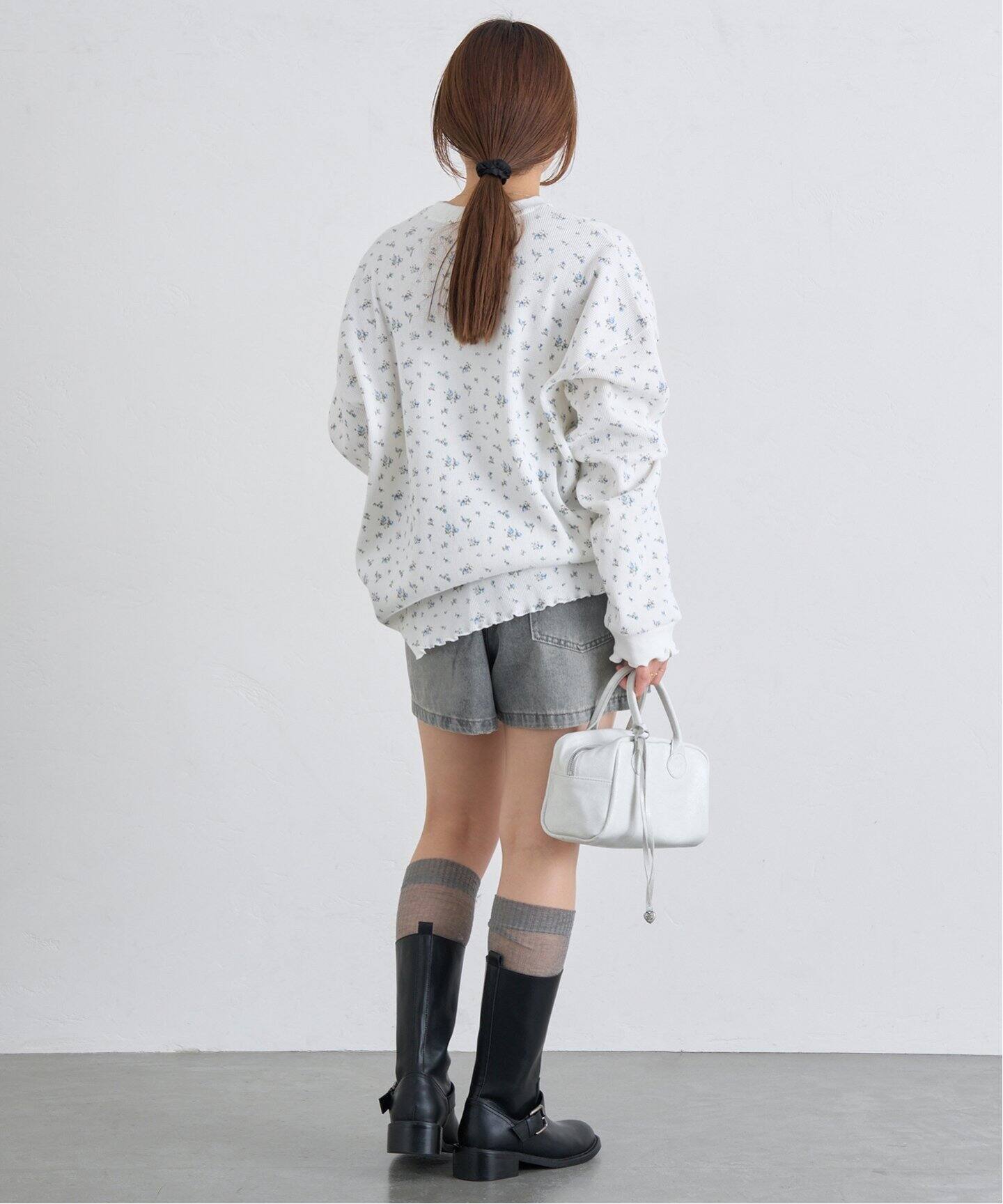 ONE TEA SPOON /ワンティースプーン ISLAND BLUE DENIM BOXER ショート 