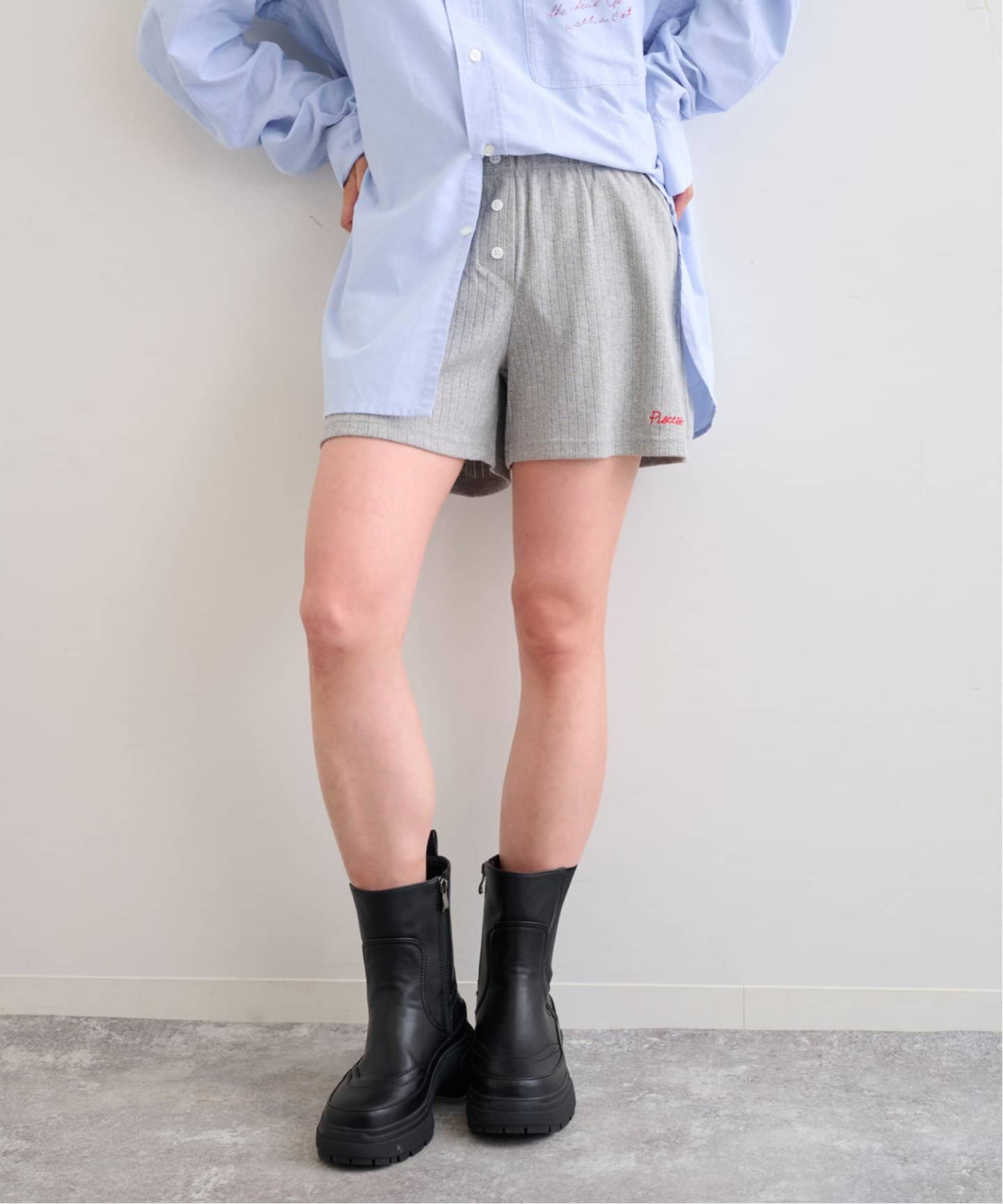 PISCESS/パイシス Button Up One Mile Shorts（ショート・ハーフ
