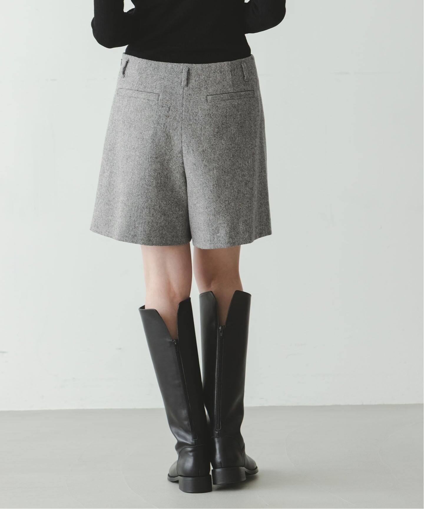 ネップツイードショートパンツ（ショート・ハーフパンツ）｜NOBLE