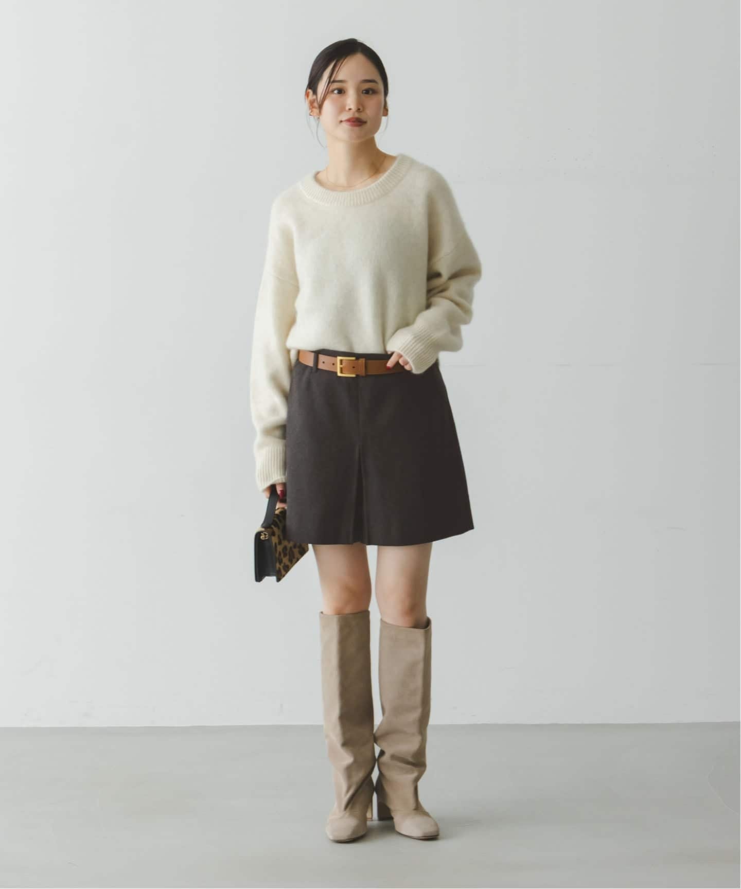 ネップツイードショートパンツ（ショート・ハーフパンツ）｜NOBLE