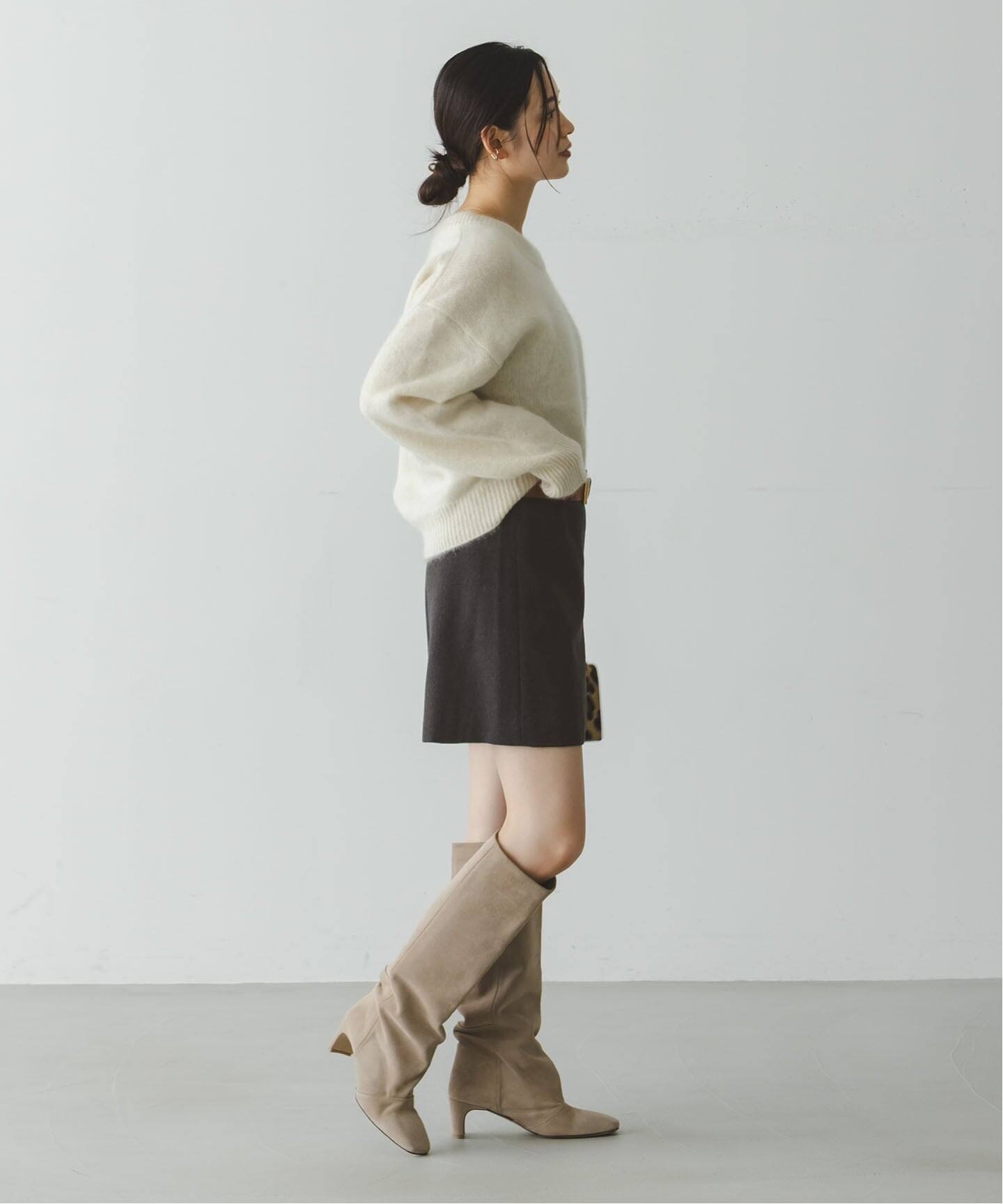 ネップツイードショートパンツ（ショート・ハーフパンツ）｜NOBLE