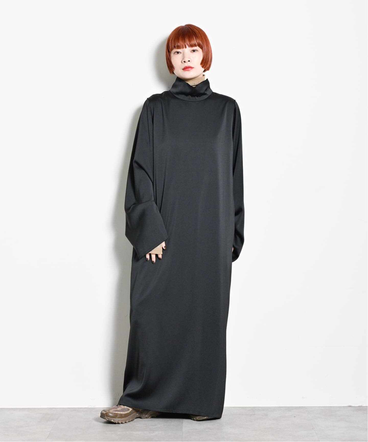HIGH NECK SATIN DRESS：ワンピース（ワンピース）｜CITYSHOP（シティ