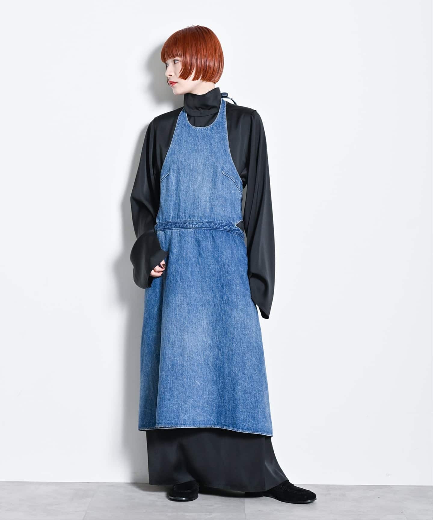 HIGH NECK SATIN DRESS：ワンピース（ワンピース）｜CITYSHOP（シティ