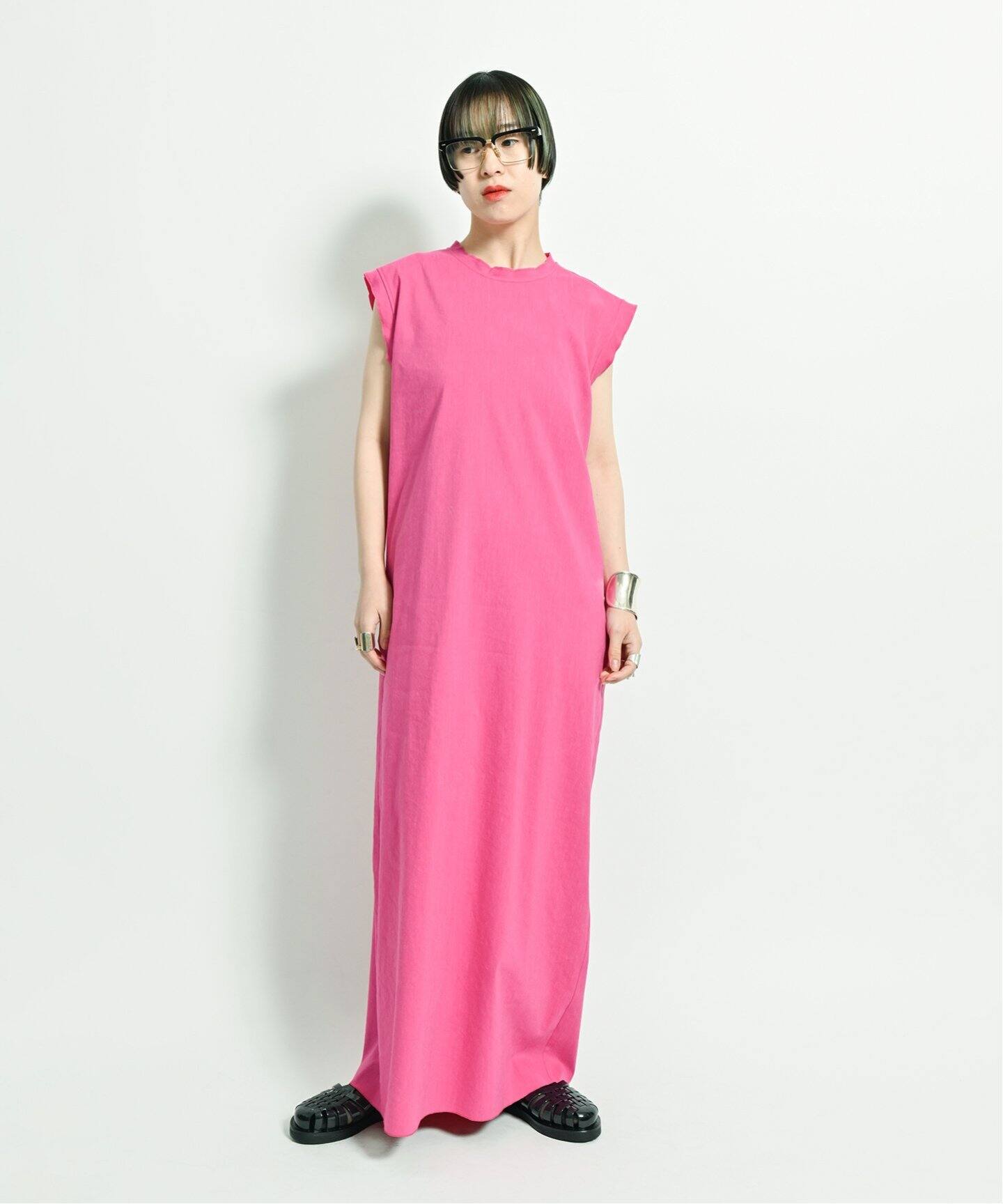 タグあり　CITYSHOP LINEN LIKE DRESS：ワンピース TANK LEAN DRESS：ワンピース（ワンピース）｜CITYSHOP（シティ