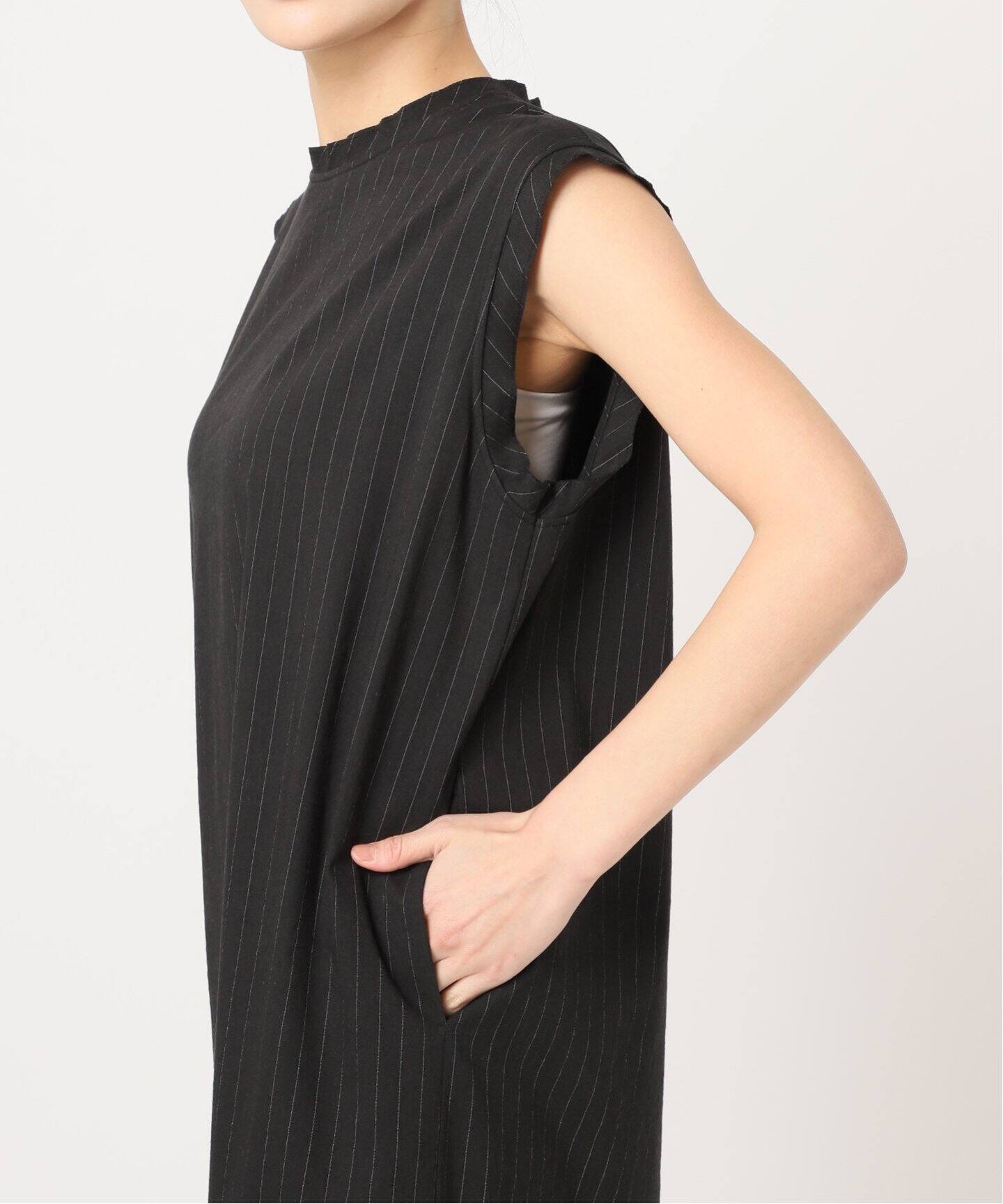 そのちゃん出品　ワンピース　sky SLY ワンピース FRONT ZIP TUCK S/OP フロント ジップ タック