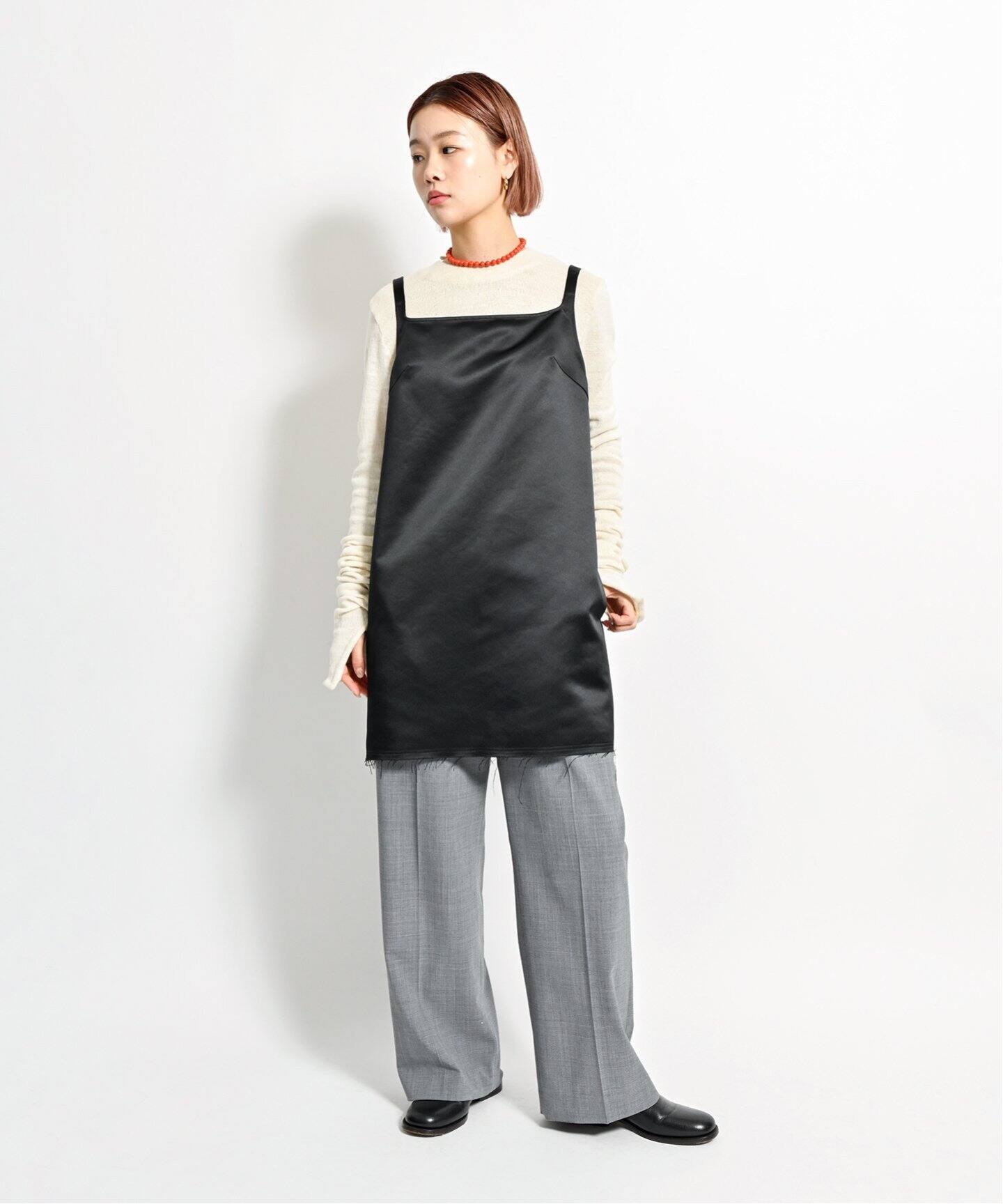 CITYSHOP HEAVY SATIN MINI DRESS サイズ36