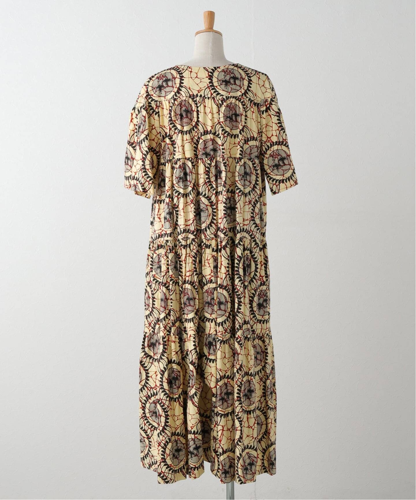 AFRICAN WAX PRINT DRESS：ワンピース（ワンピース）｜CITYSHOP