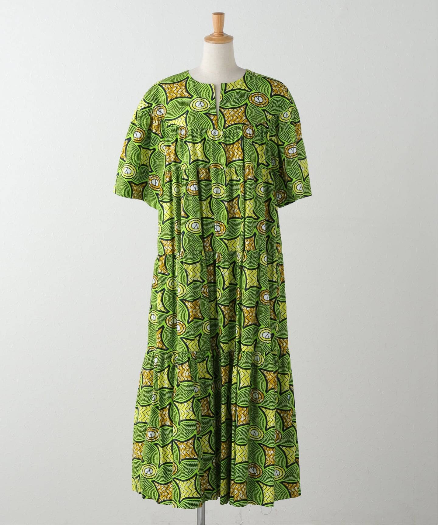 CITYSHOP AFRICAN WAX PRINT スカート 38 AFRICAN WAX PRINT DRESS：ワンピース（ワンピース）｜CITYSHOP