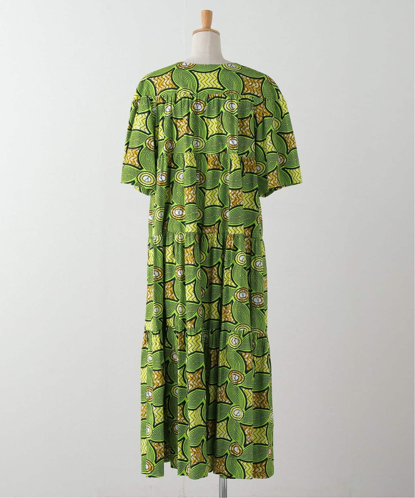 AFRICAN WAX PRINT DRESS：ワンピース（ワンピース）｜CITYSHOP