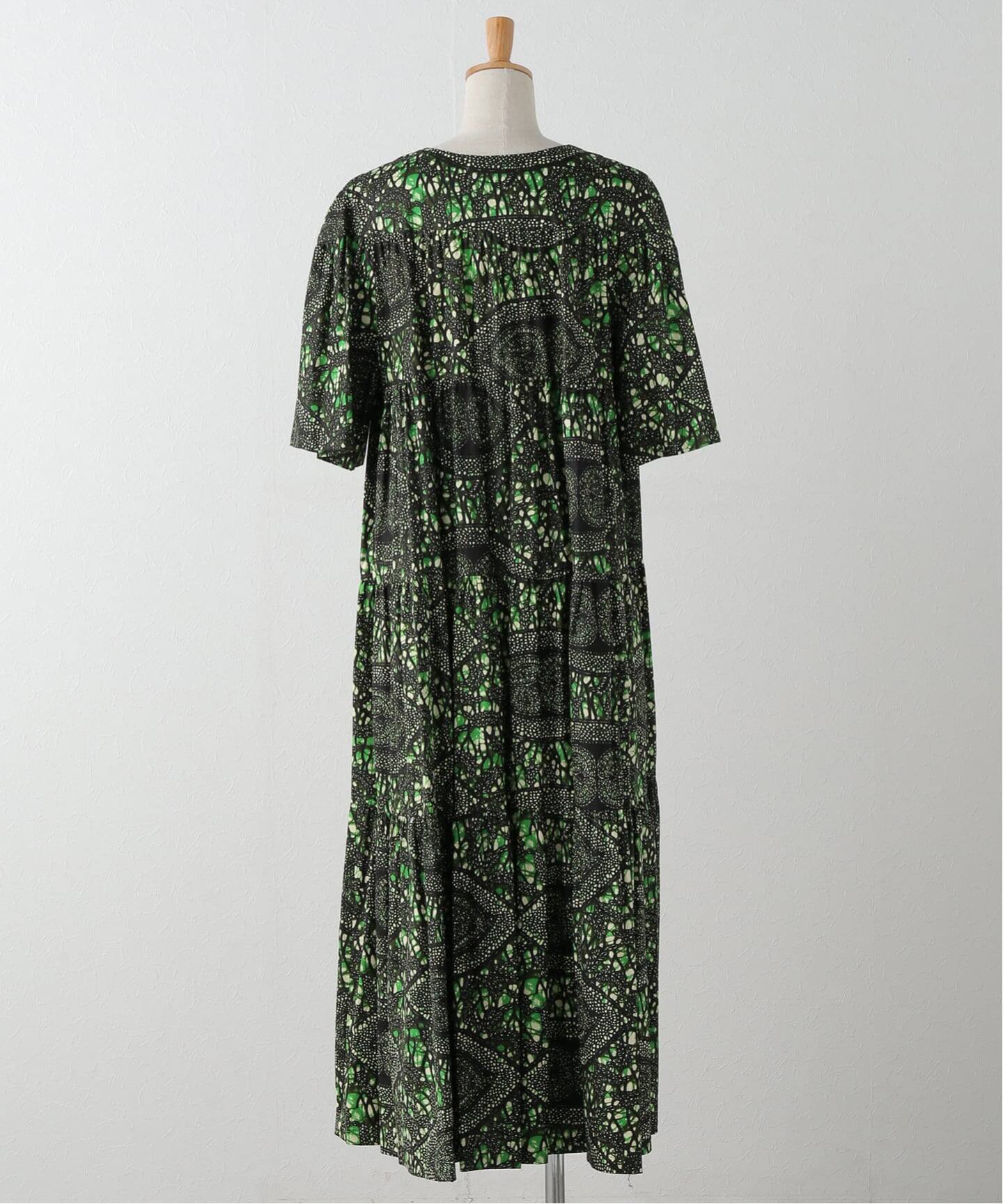AFRICAN WAX PRINT DRESS：ワンピース（ワンピース）｜CITYSHOP