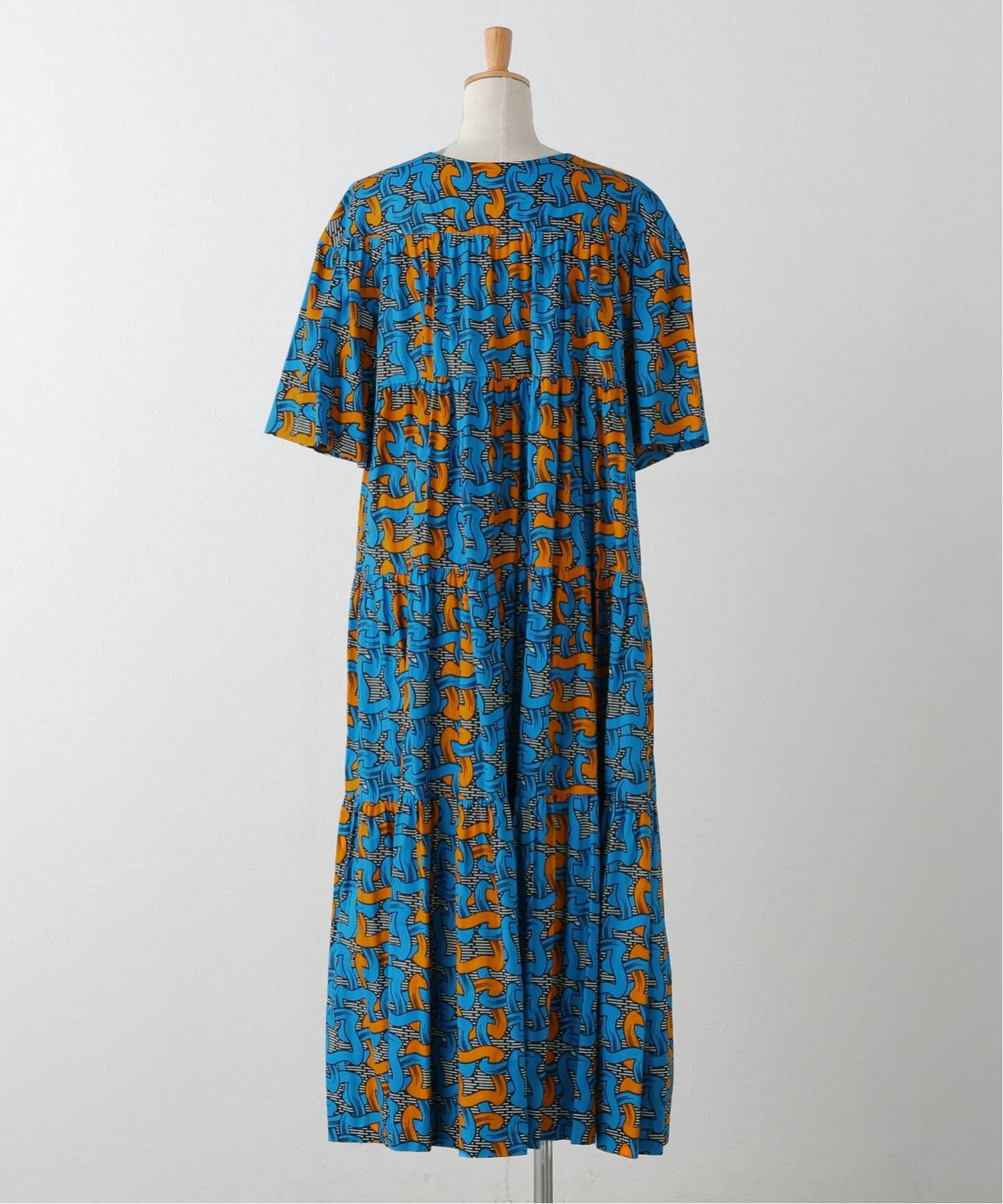 AFRICAN WAX PRINT DRESS：ワンピース（ワンピース）｜CITYSHOP