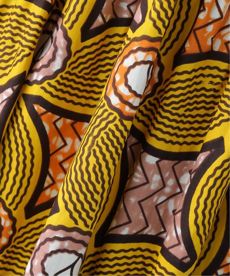 AFRICAN WAX PRINT DRESS：ワンピース（ワンピース）｜CITYSHOP 