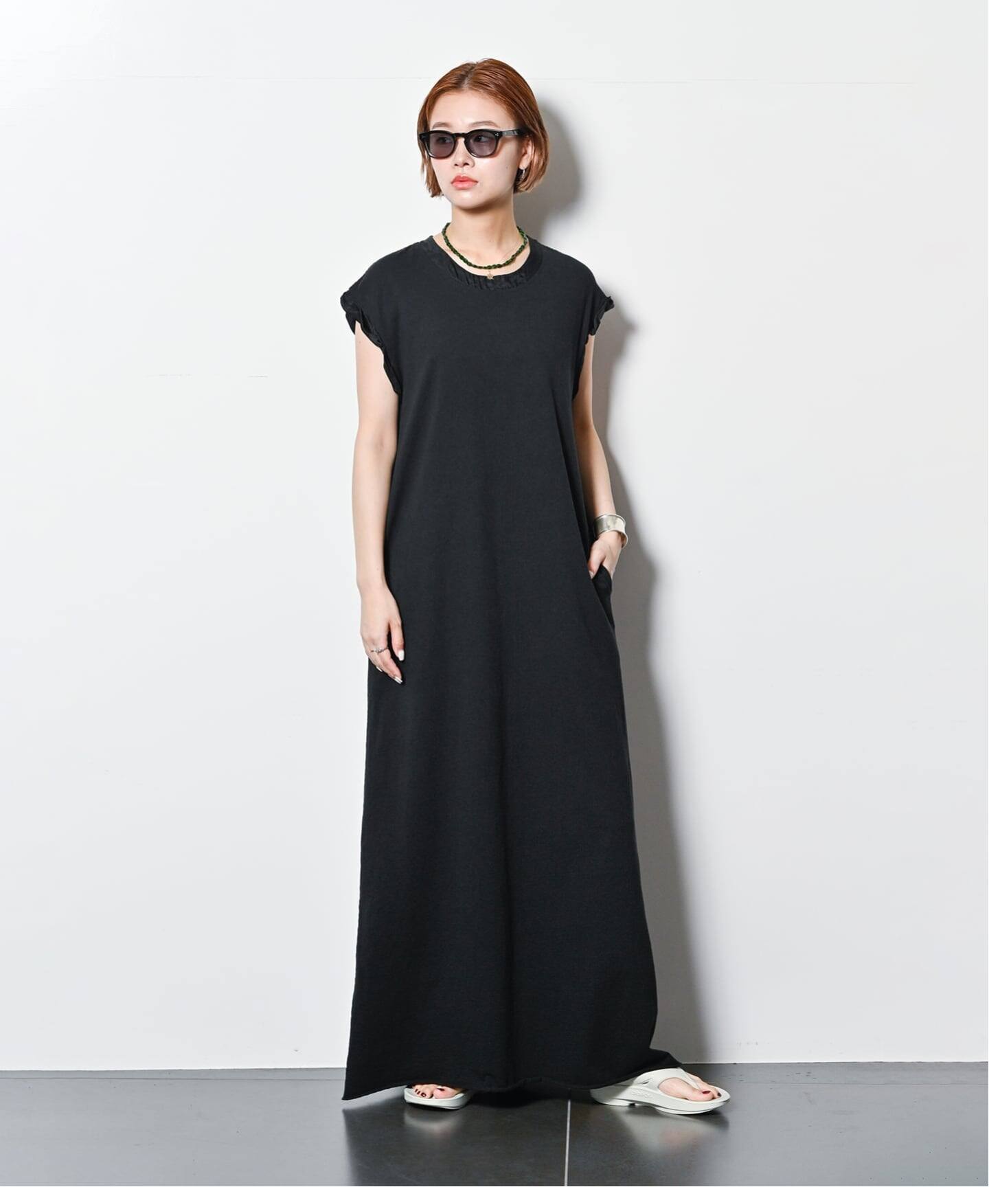 SATIN PIPING CUT DRESS：ワンピース（ワンピース）｜CITYSHOP（シティ
