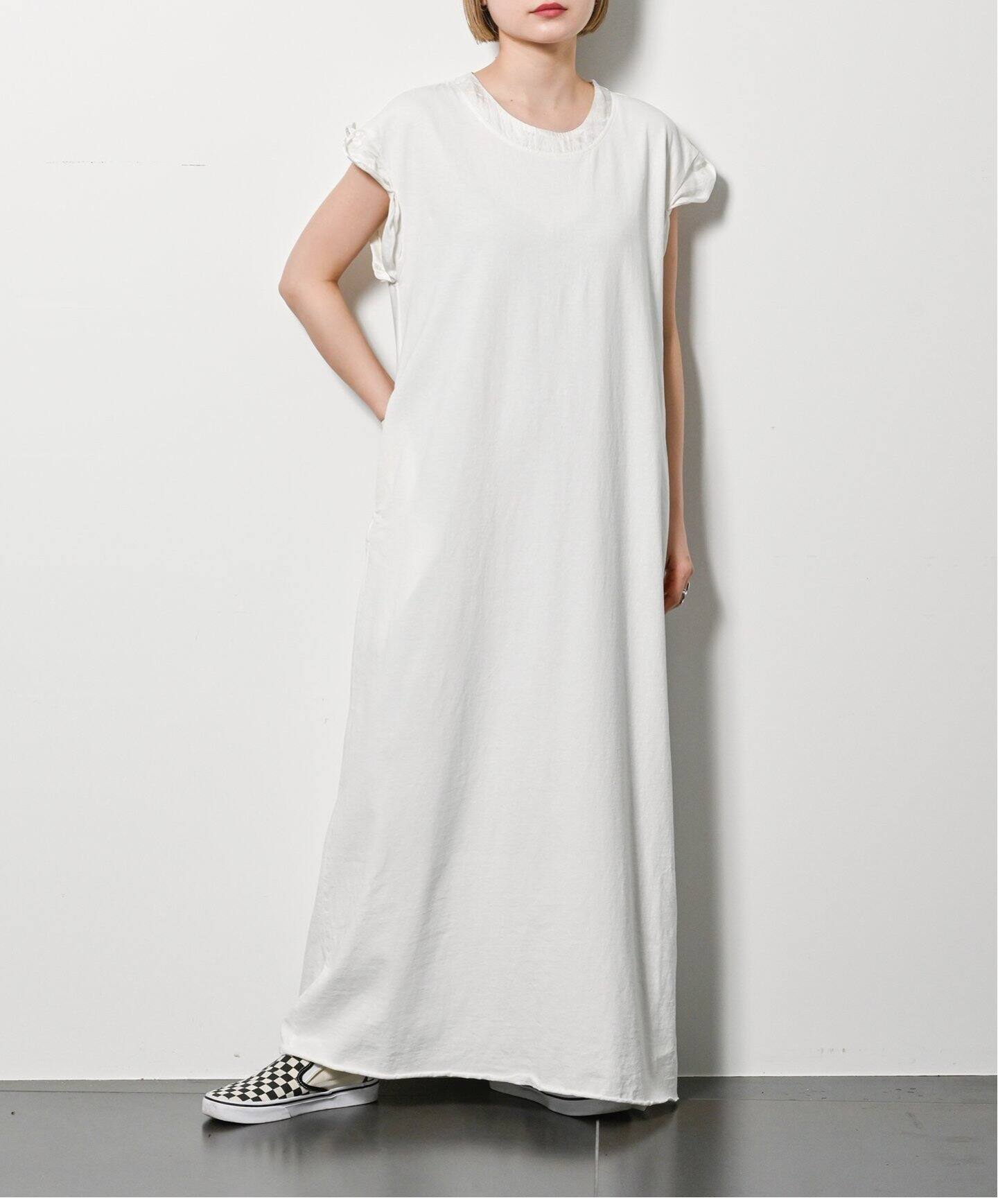 SATIN PIPING CUT DRESS：ワンピース（ワンピース）｜CITYSHOP