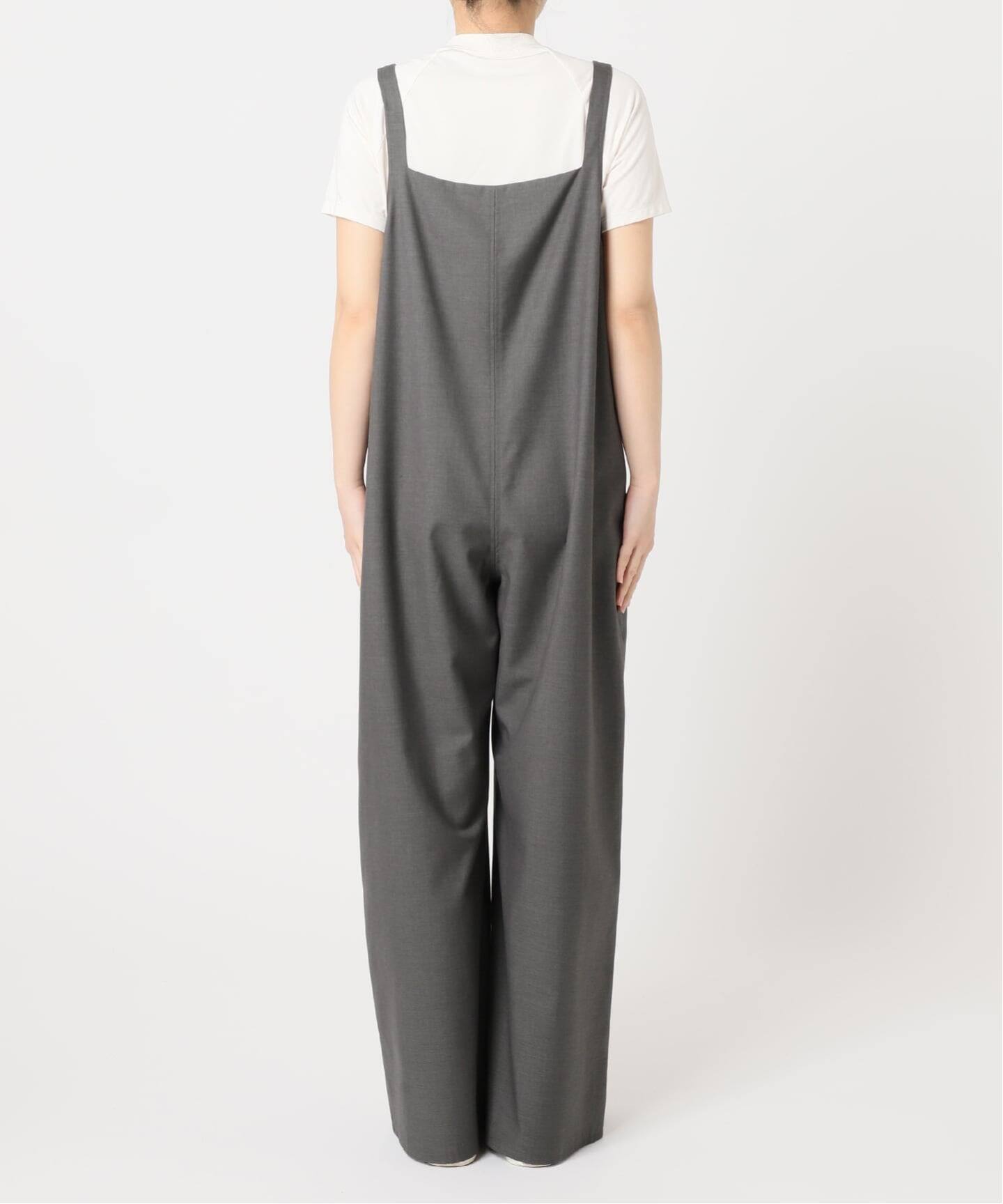 SQUARE NECK STRAIGHT ジャンプスーツ（つなぎ／オールインワン