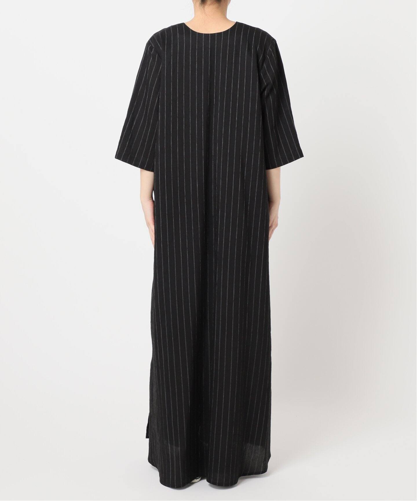 LACE UP LINEN DRESS：ワンピース（ワンピース）｜CITYSHOP
