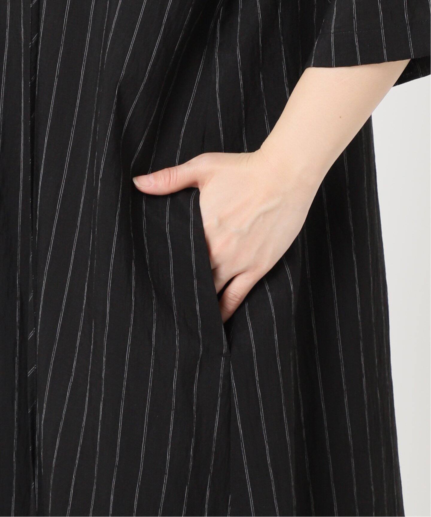 LACE UP LINEN DRESS：ワンピース（ワンピース）｜CITYSHOP（シティ