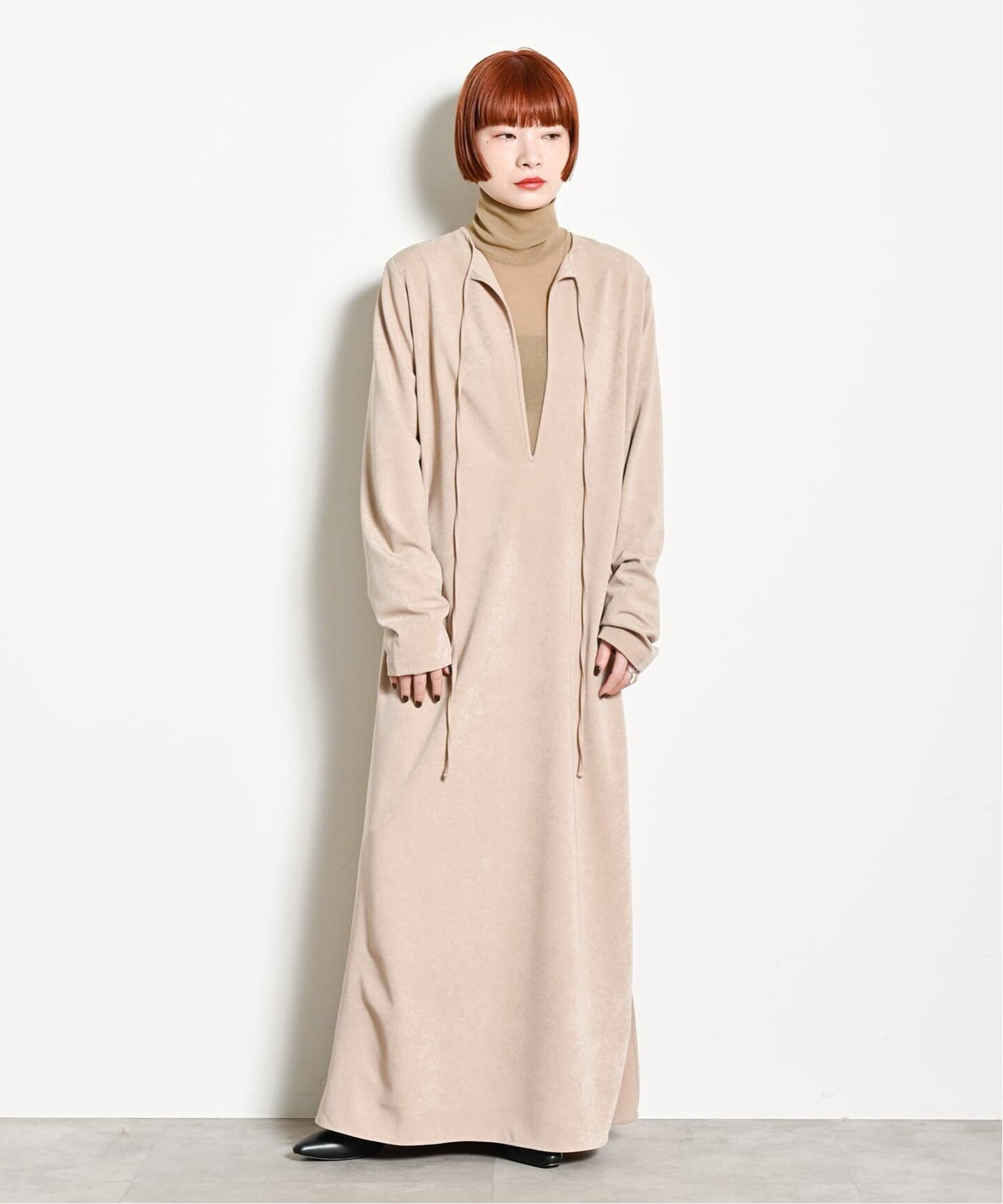 VELVET LEAN KAFTAN DRESS：ワンピース（ワンピース）｜CITYSHOP