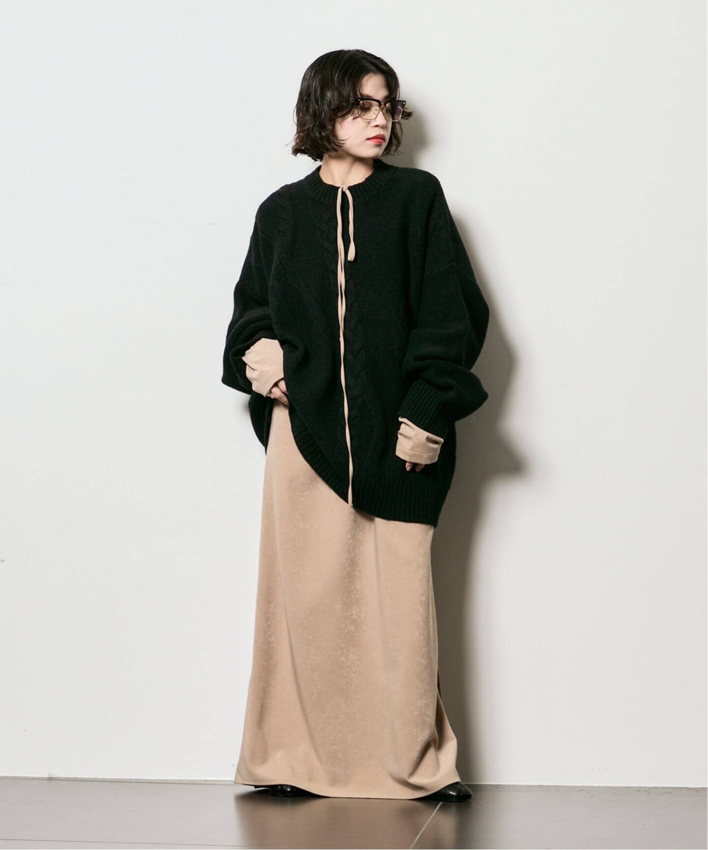 VELVET LEAN KAFTAN DRESS：ワンピース（ワンピース）｜CITYSHOP