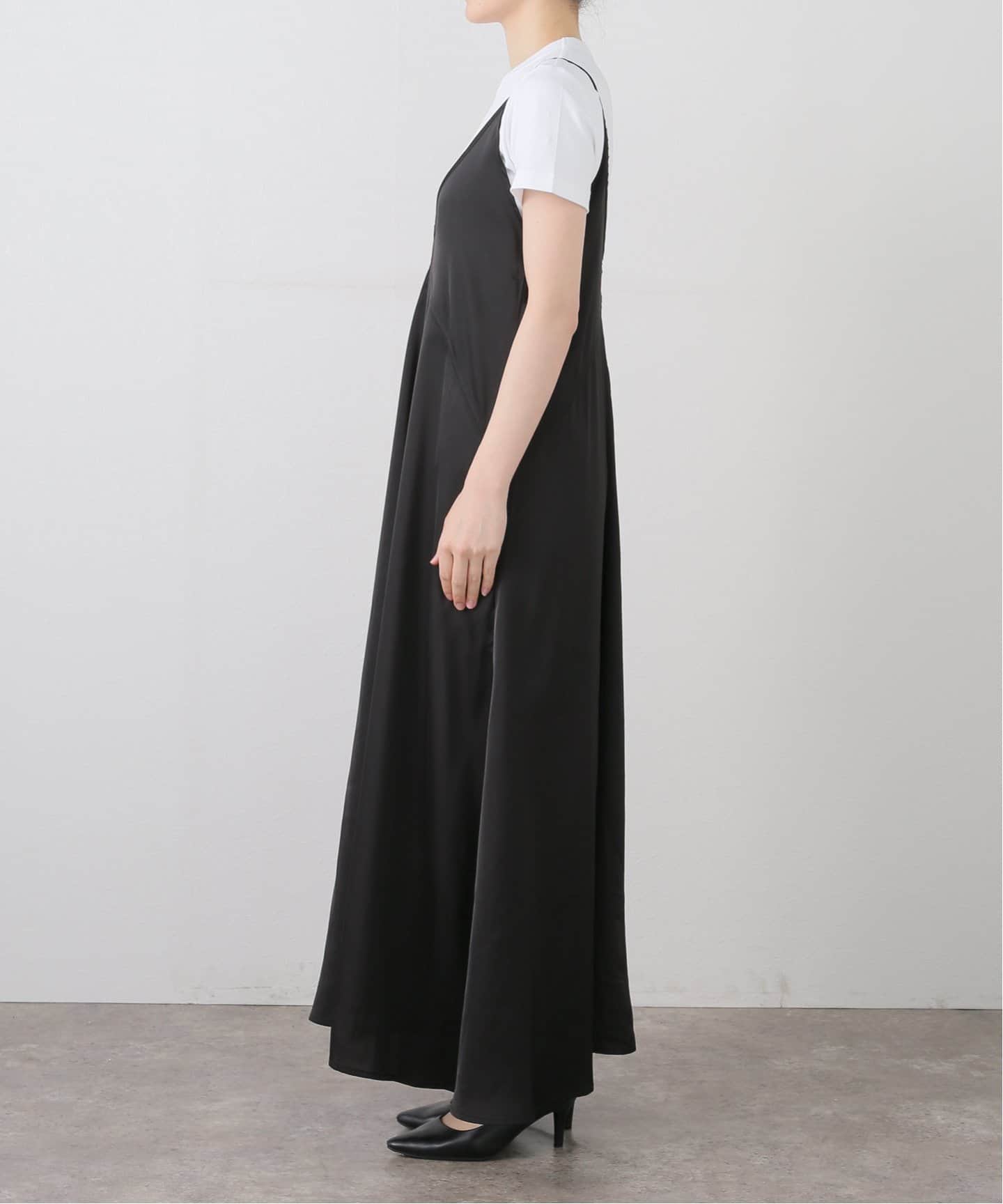 ☆GREENBUTTER☆ SILKY SIDE POCKET DRESS 韓国人気ブランド GREEN BUTTER グリーン バター / キャミ