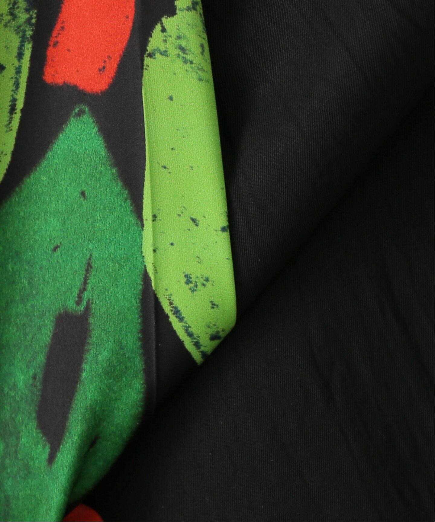 TOGA PULLA SATIN PRINT DRESS TP251-FH224：ワンピース（ワンピース 