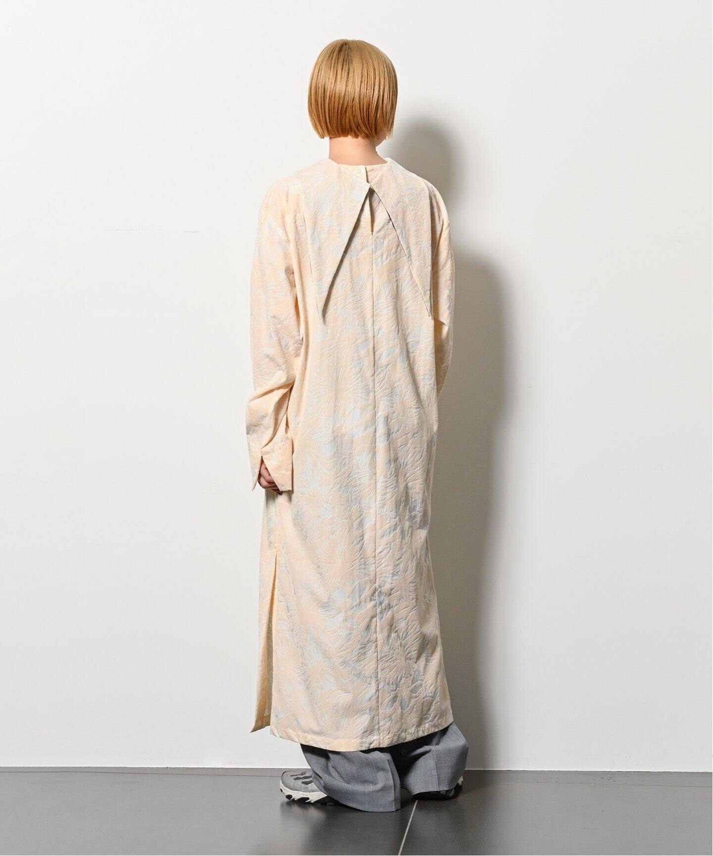 TOGA PULLA TOO FLOCY PRINT DRESS TZ251-FH913：ワンピース 