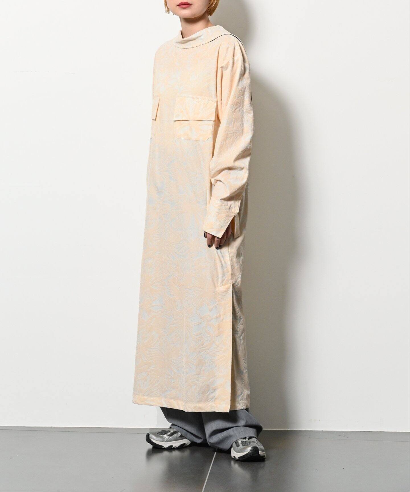 TOGA PULLA TOO FLOCY PRINT DRESS TZ251-FH913：ワンピース  