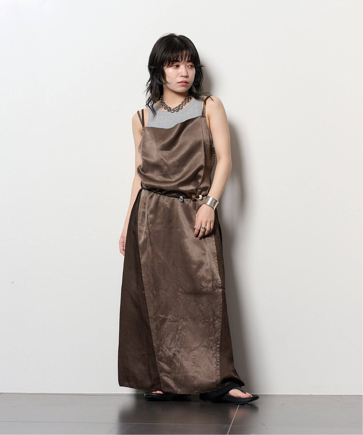ワンピース 70's dress 70s vintage dress 刺繍 ロングワンピース｜Yahoo!フリマ（旧