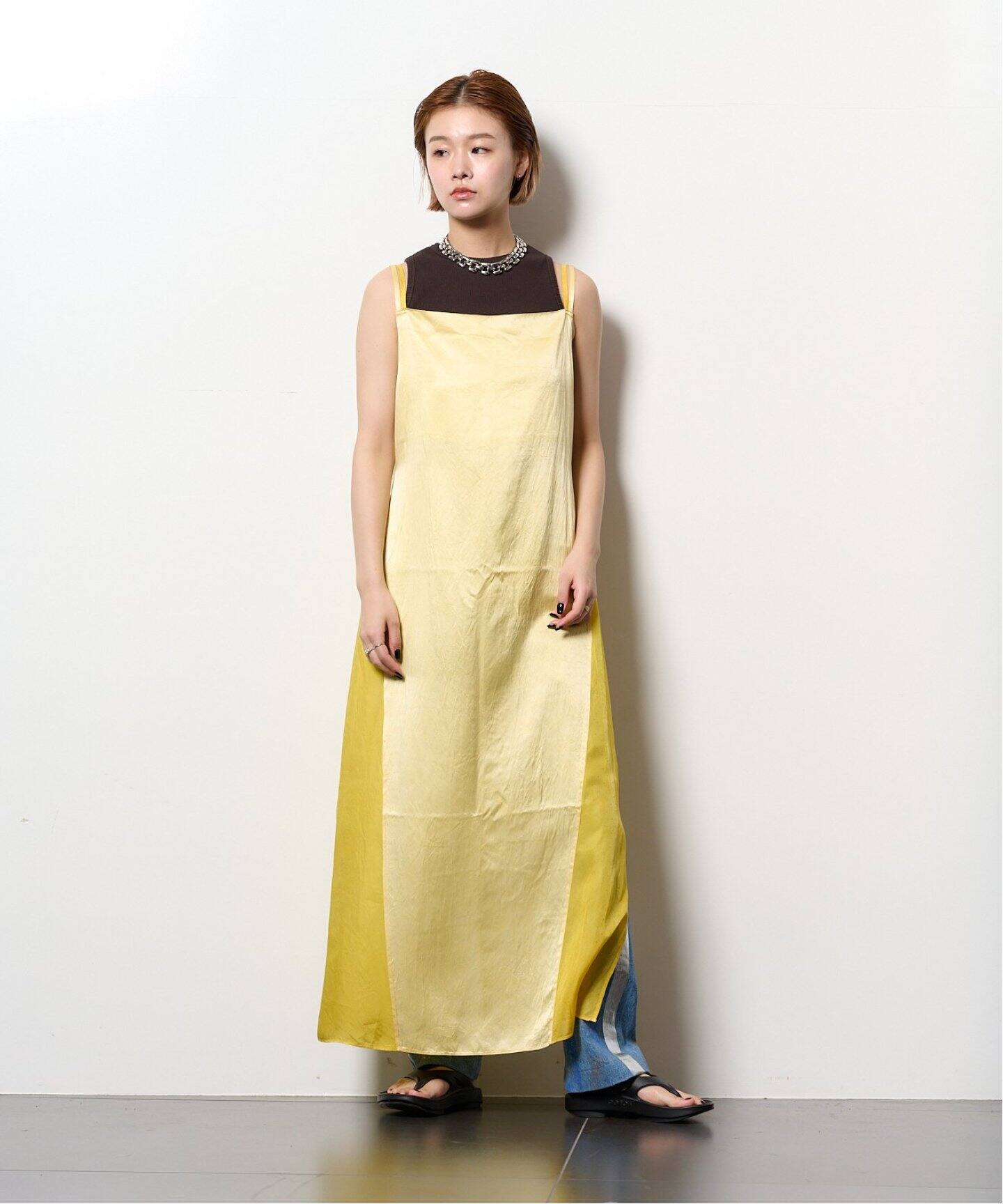 CITYSHOP\"O\" TANAKA 別注 ワンピース O” TANAKA 別注 CAMI LONG DRESS：ワンピース（ワンピース