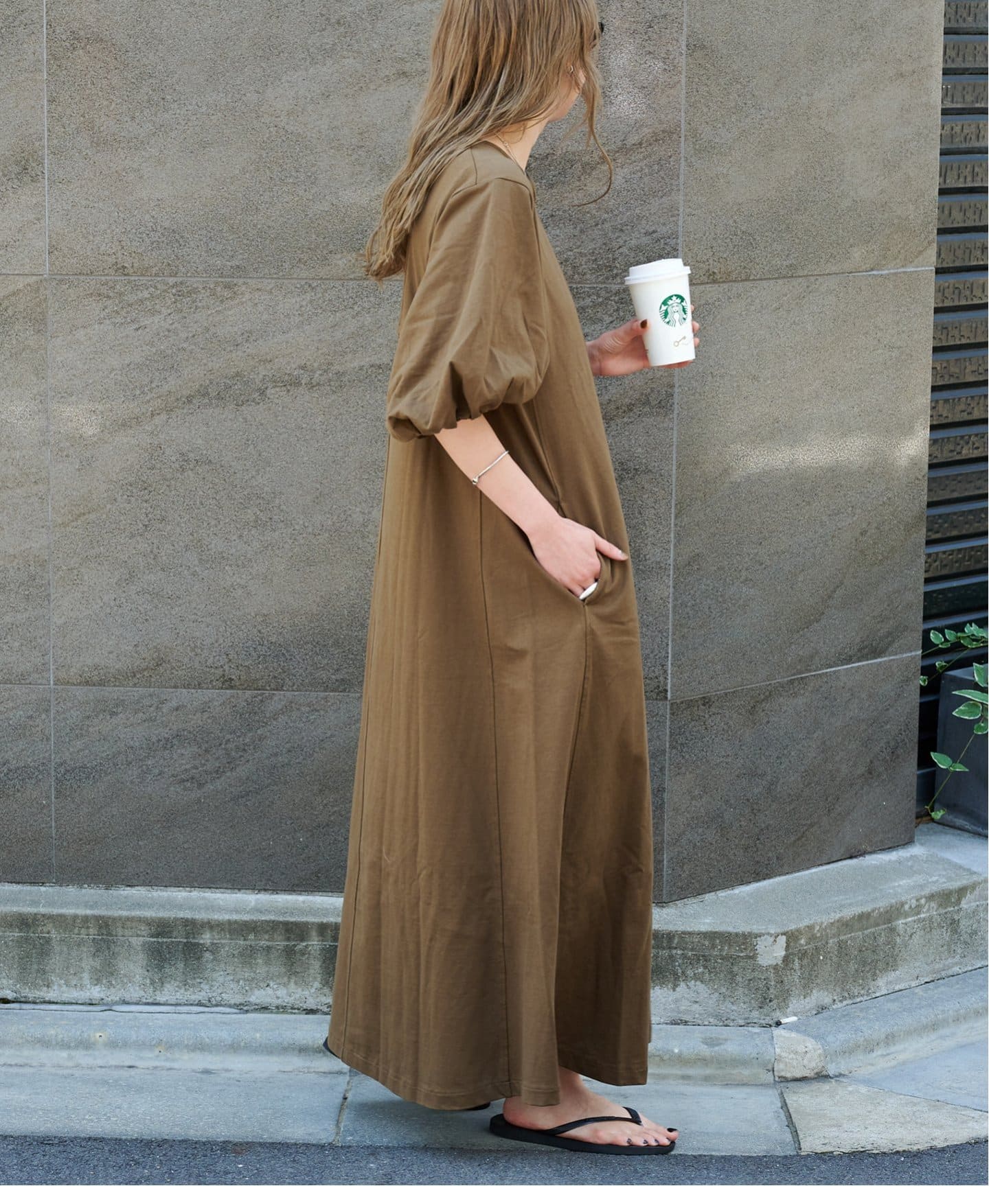 バルーンスリーブサマードレス（ワンピース）｜OUTDOOR PRODUCTS