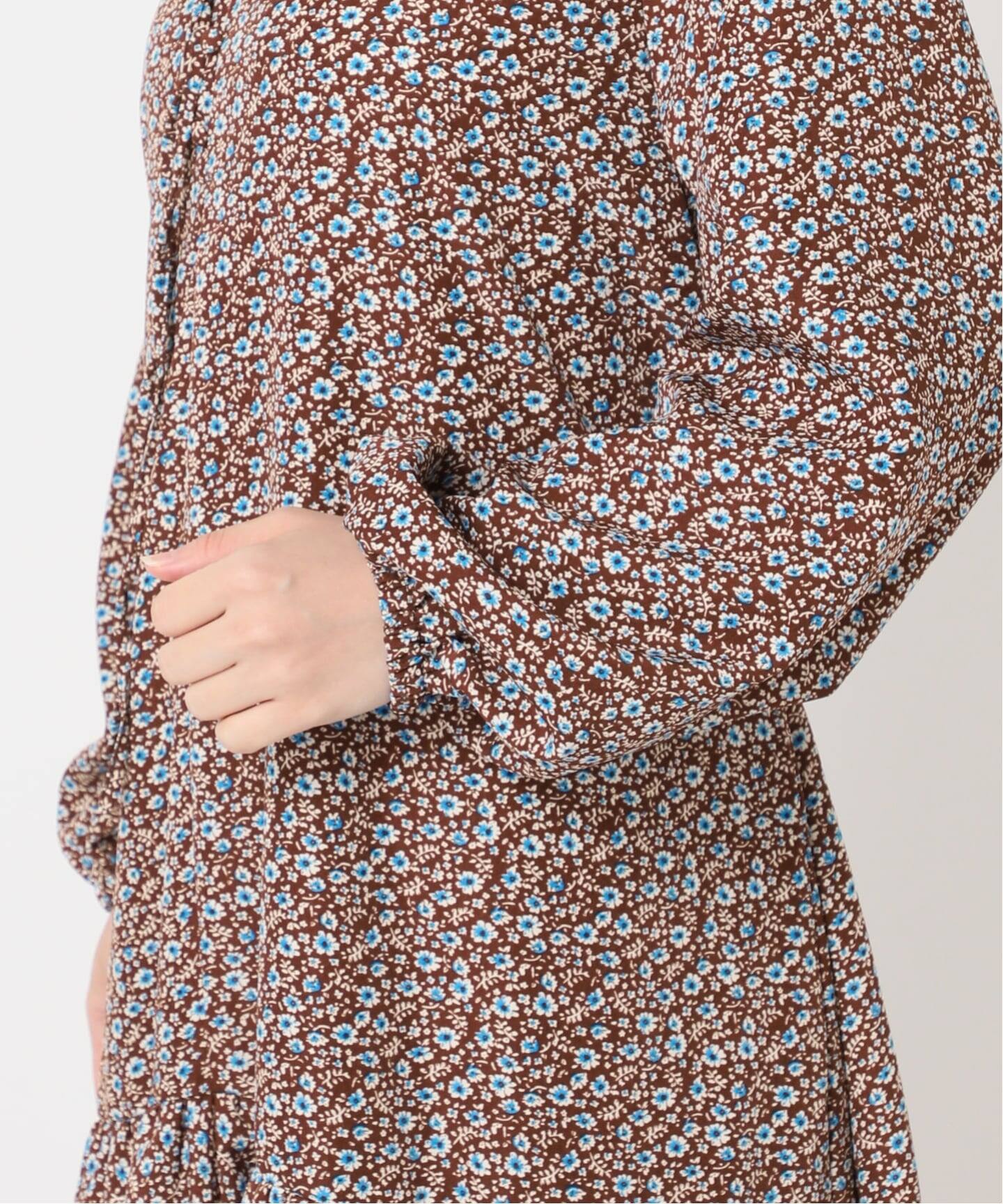 フラワープリントティアードドレス（ワンピース）｜OUTDOOR