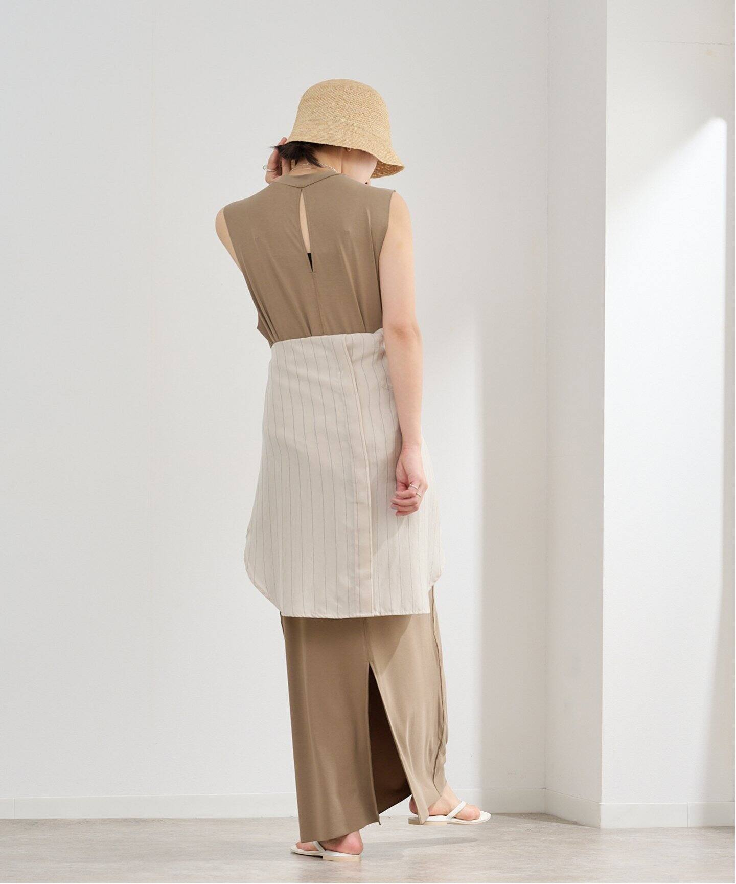 【新品未使用】anuans サイドカットアウトベロアワンピース アニュアンス anuans サイドカットアウトベロアワンピース【返品